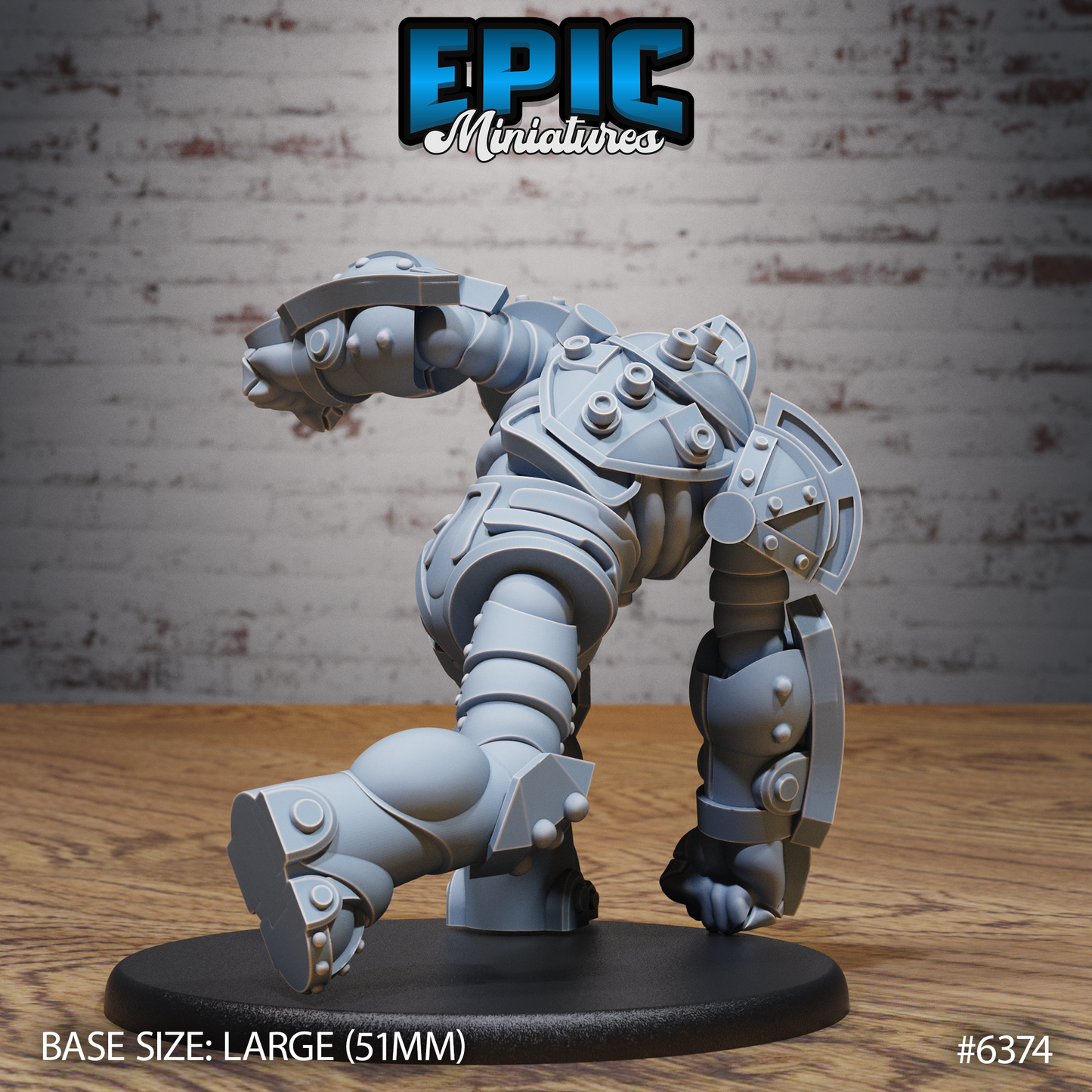Mechanus Guard, Construct Warrior (3 Variants Available) - Epic Miniatures