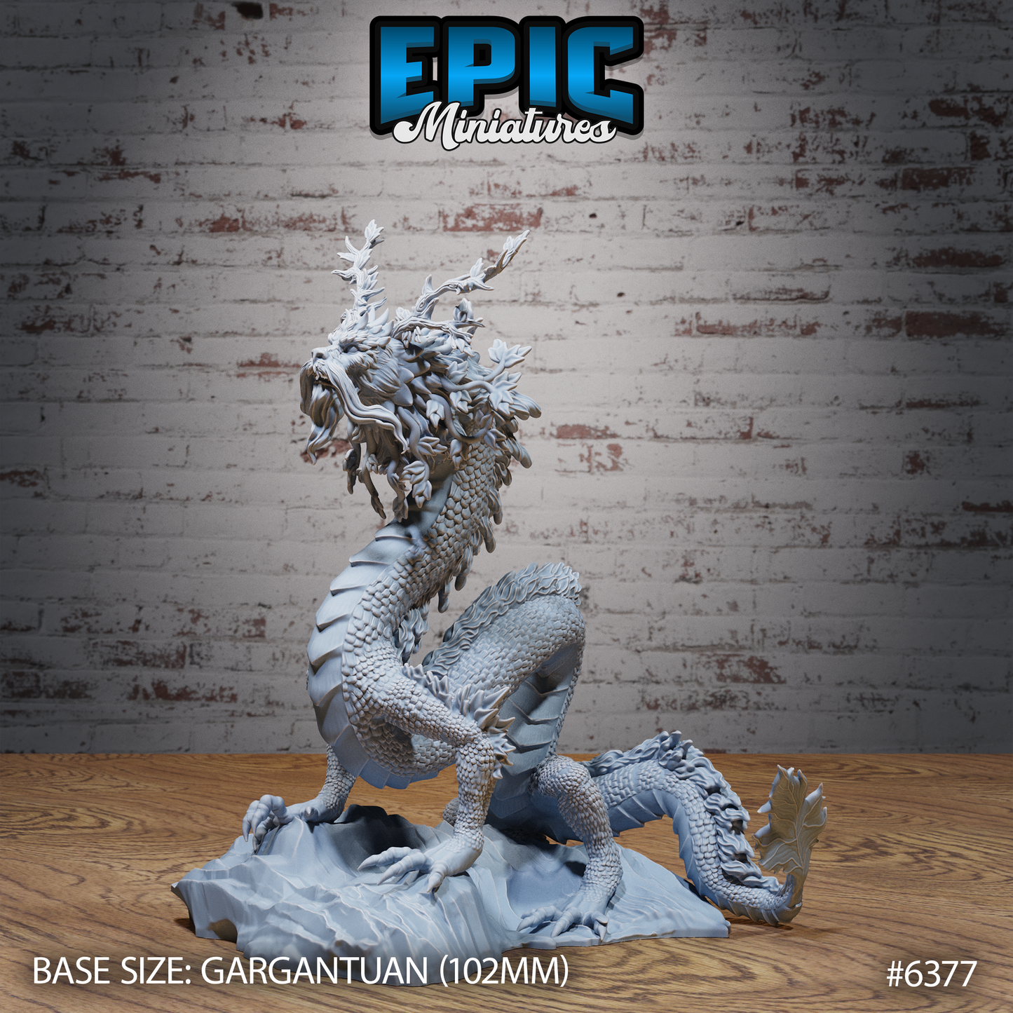 Forest Lung Dragon (3 Variants Available) - Epic Miniatures