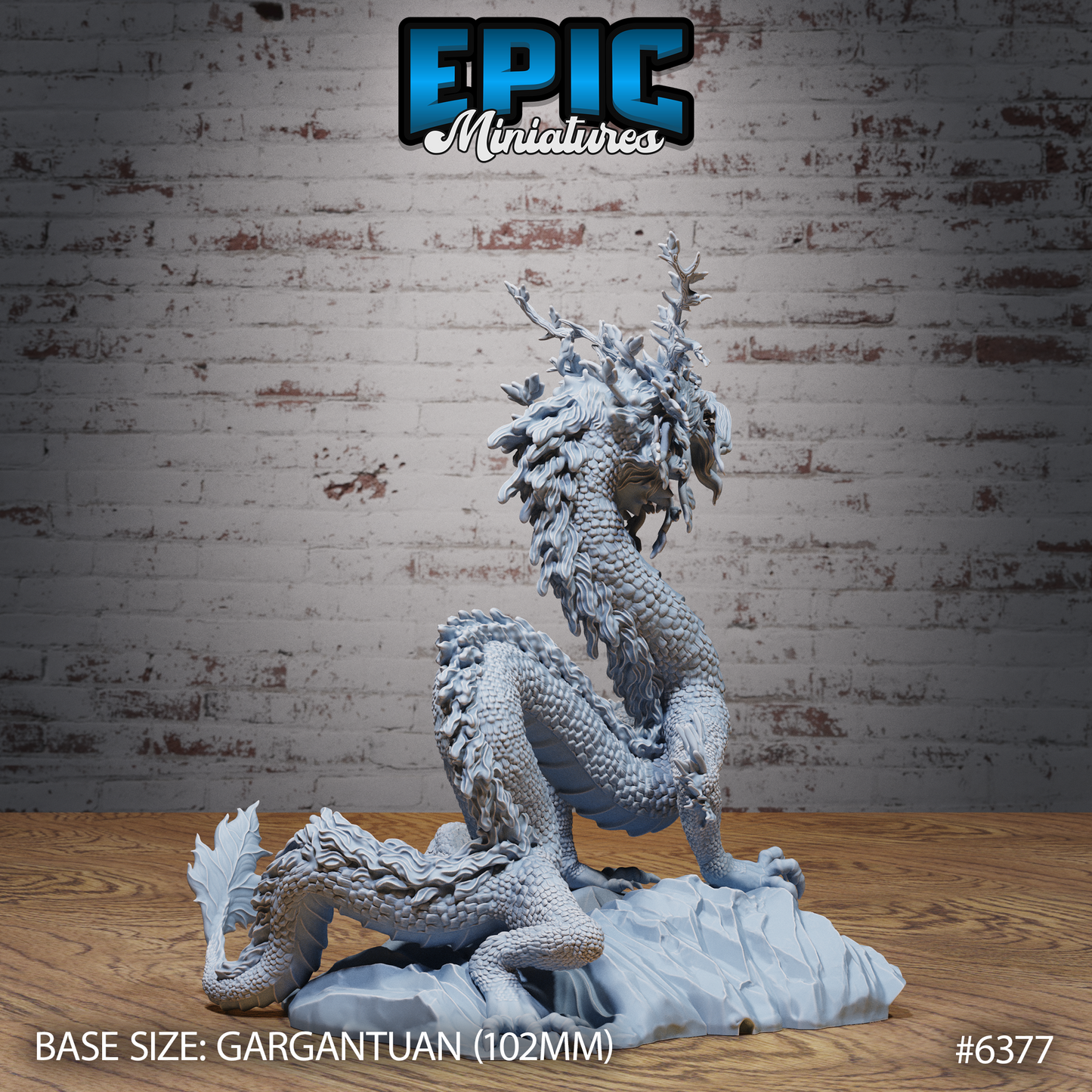 Forest Lung Dragon (3 Variants Available) - Epic Miniatures
