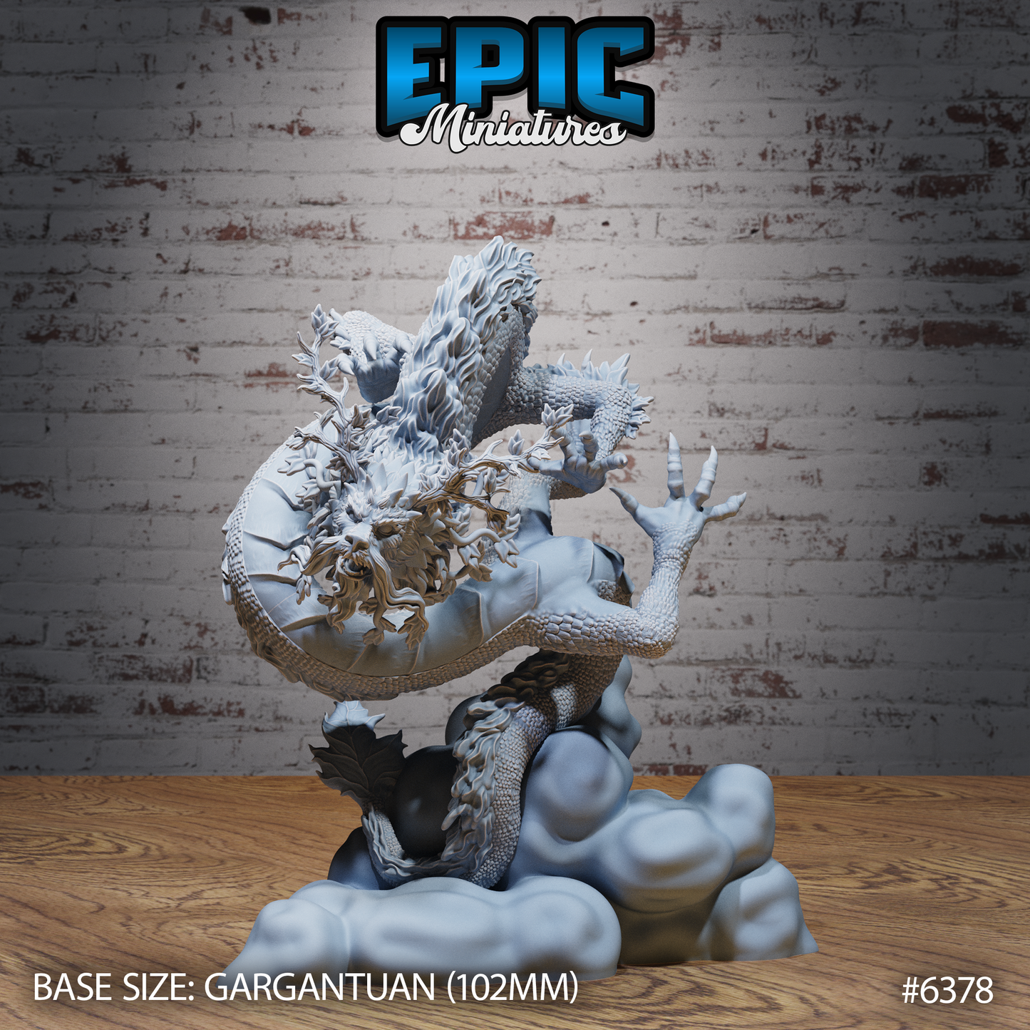 Forest Lung Dragon (3 Variants Available) - Epic Miniatures