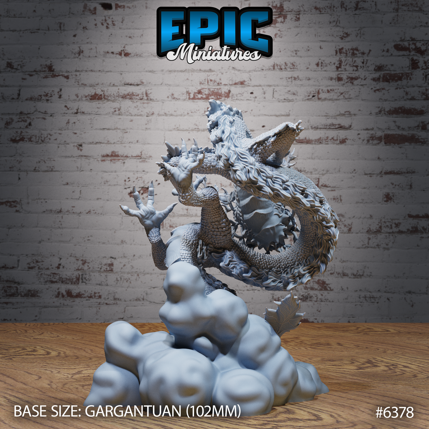 Forest Lung Dragon (3 Variants Available) - Epic Miniatures