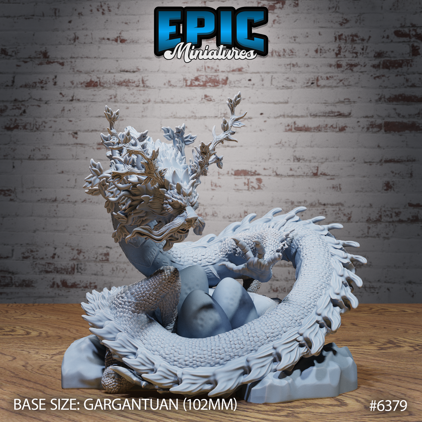 Forest Lung Dragon (3 Variants Available) - Epic Miniatures