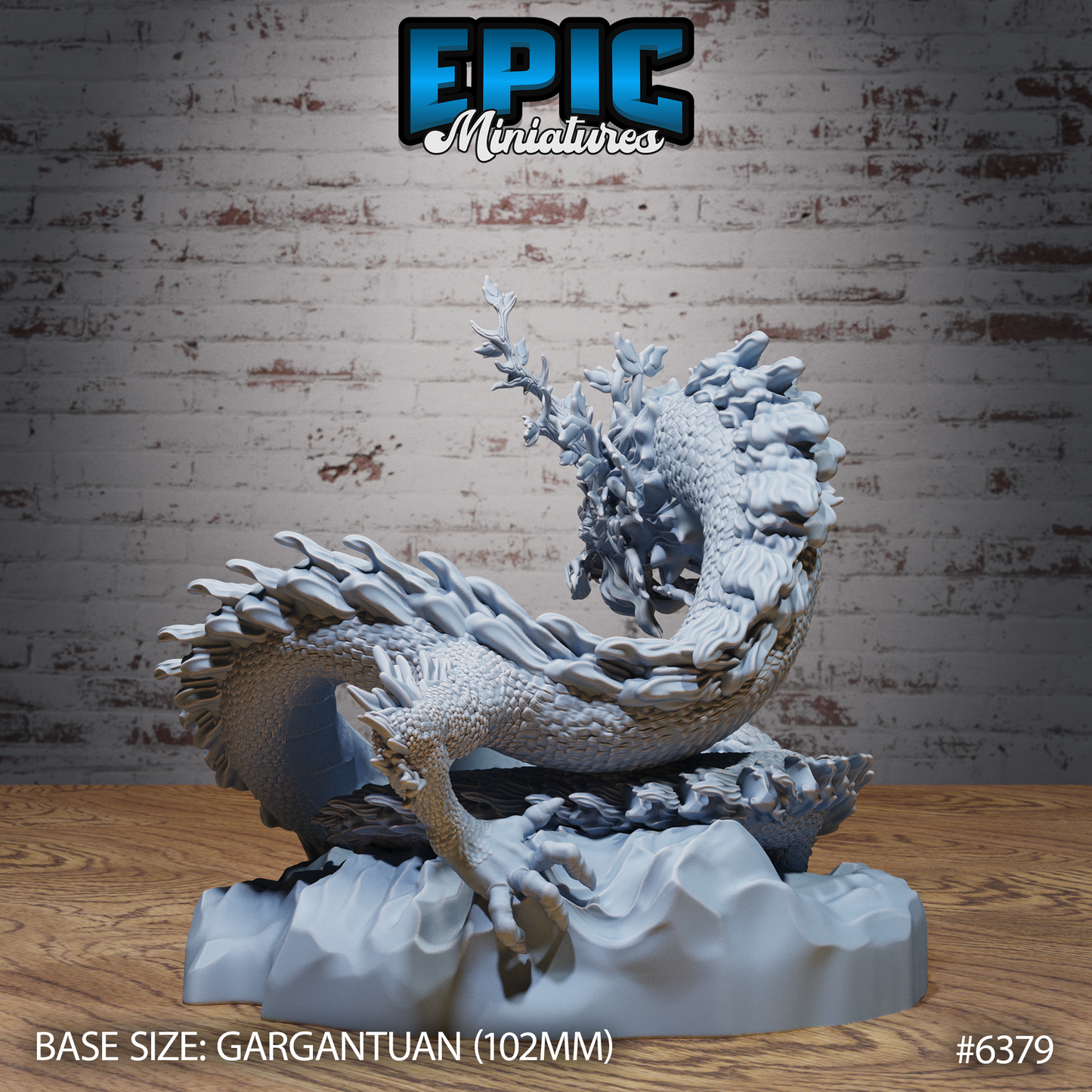 Forest Lung Dragon (3 Variants Available) - Epic Miniatures