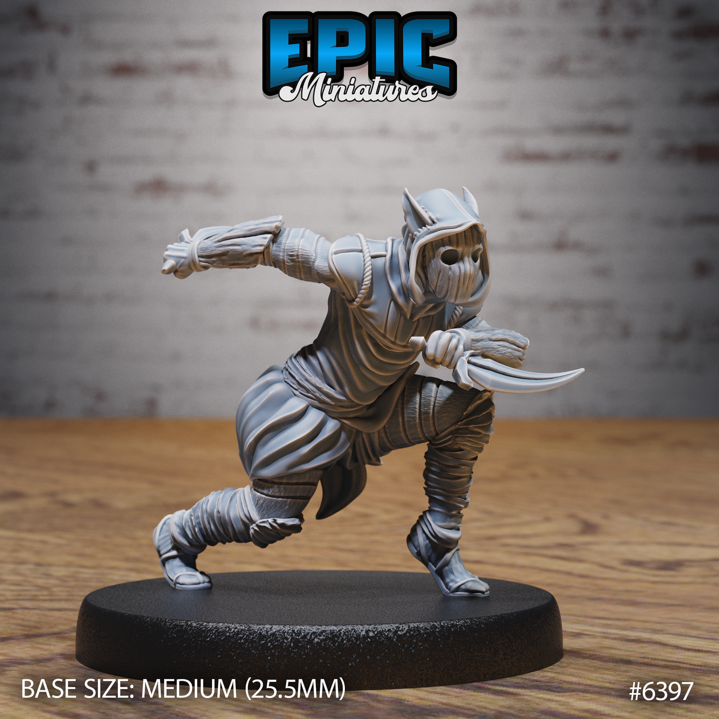 Woodmask Assassin (3 Variants Available) - Epic Miniatures