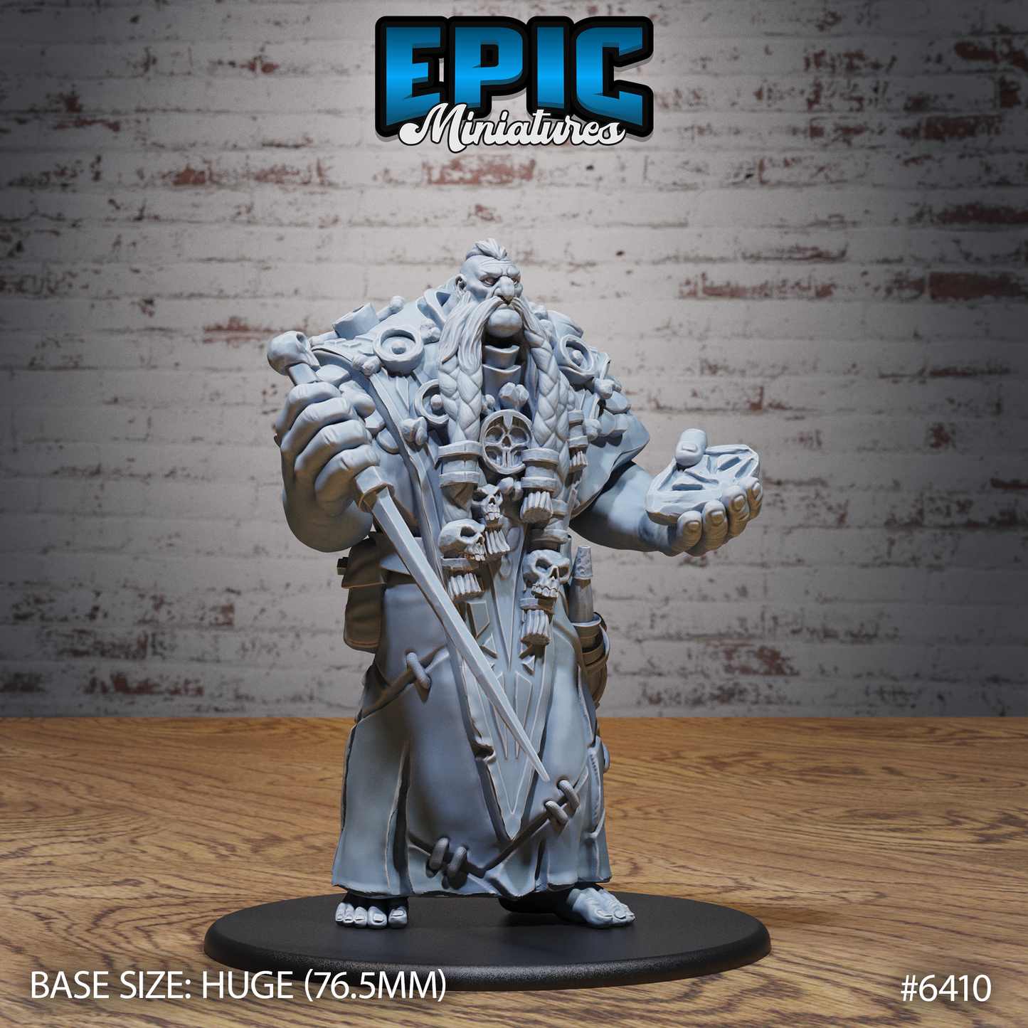 Giant Shaman (3 Variants Available) - Epic Miniatures