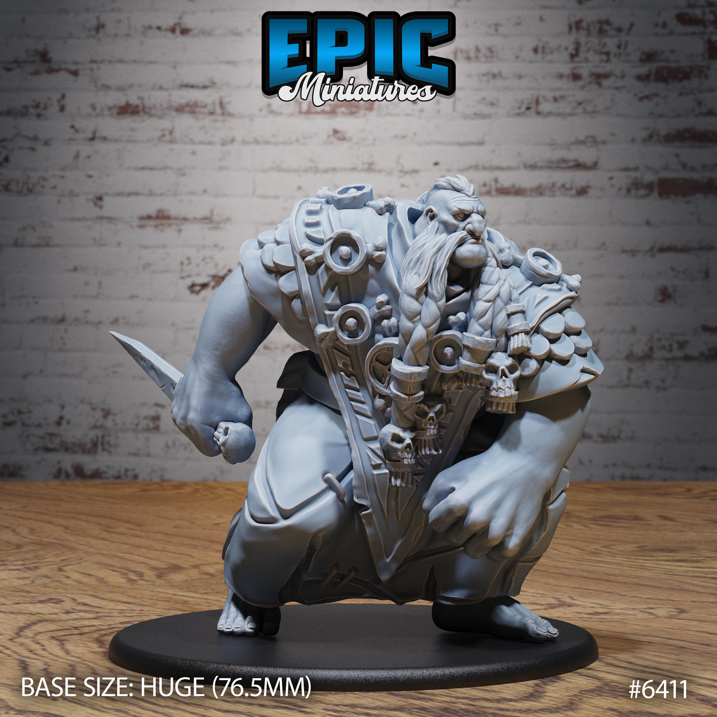 Giant Shaman (3 Variants Available) - Epic Miniatures