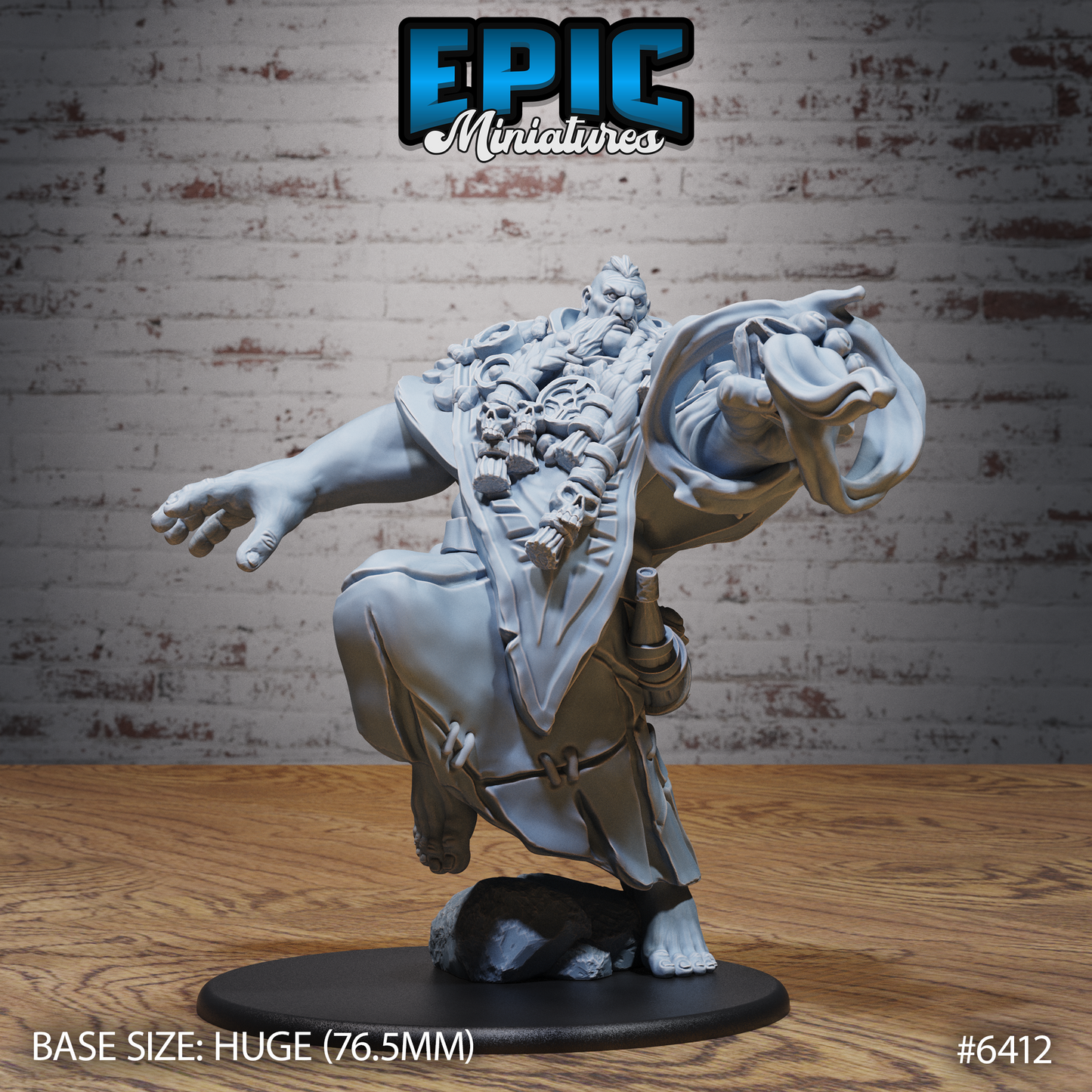 Giant Shaman (3 Variants Available) - Epic Miniatures