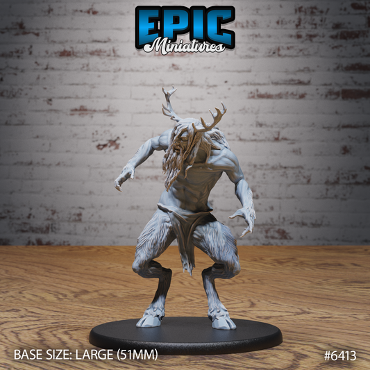 Satyr Half-Giant (3 Variants Available) - Epic Miniatures