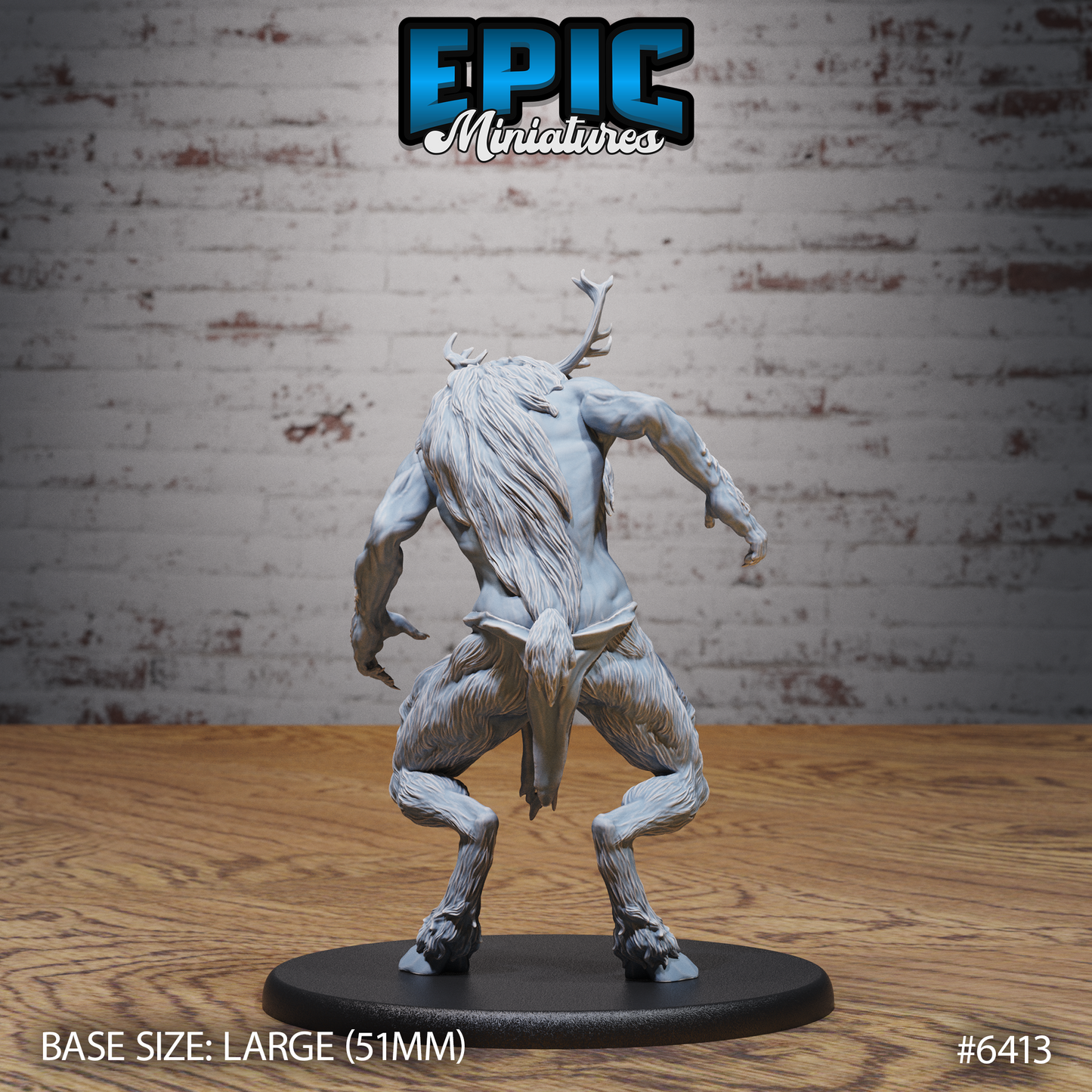 Satyr Half-Giant (3 Variants Available) - Epic Miniatures