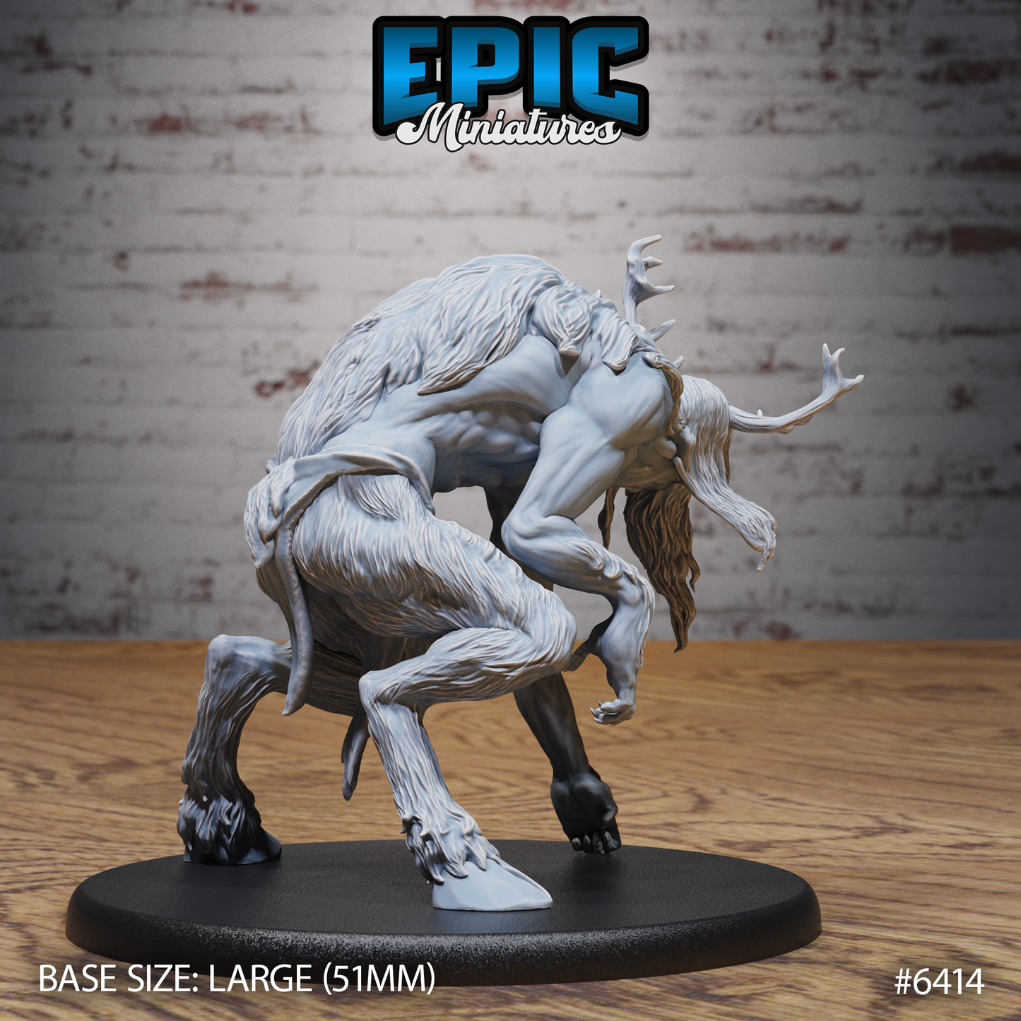 Satyr Half-Giant (3 Variants Available) - Epic Miniatures
