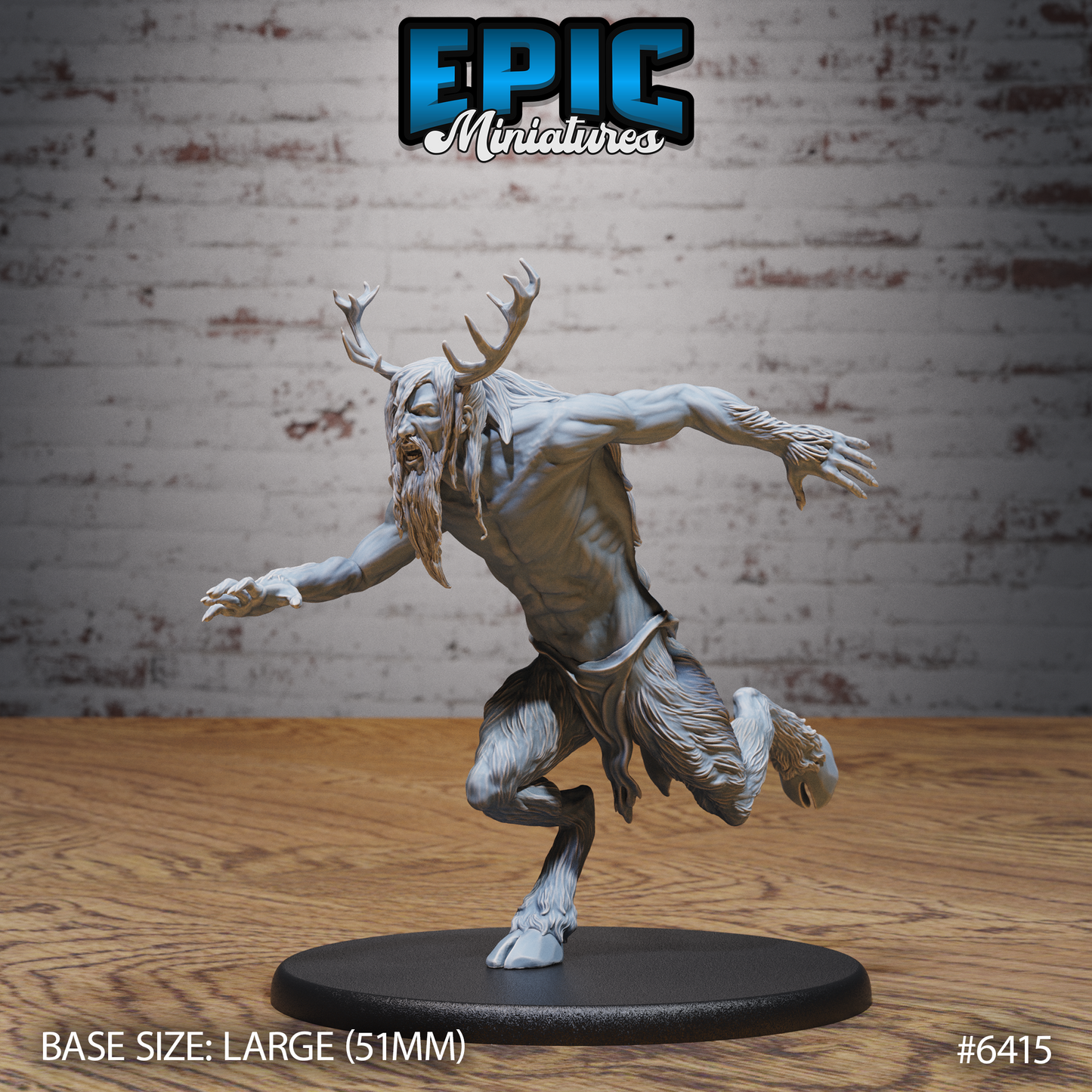 Satyr Half-Giant (3 Variants Available) - Epic Miniatures