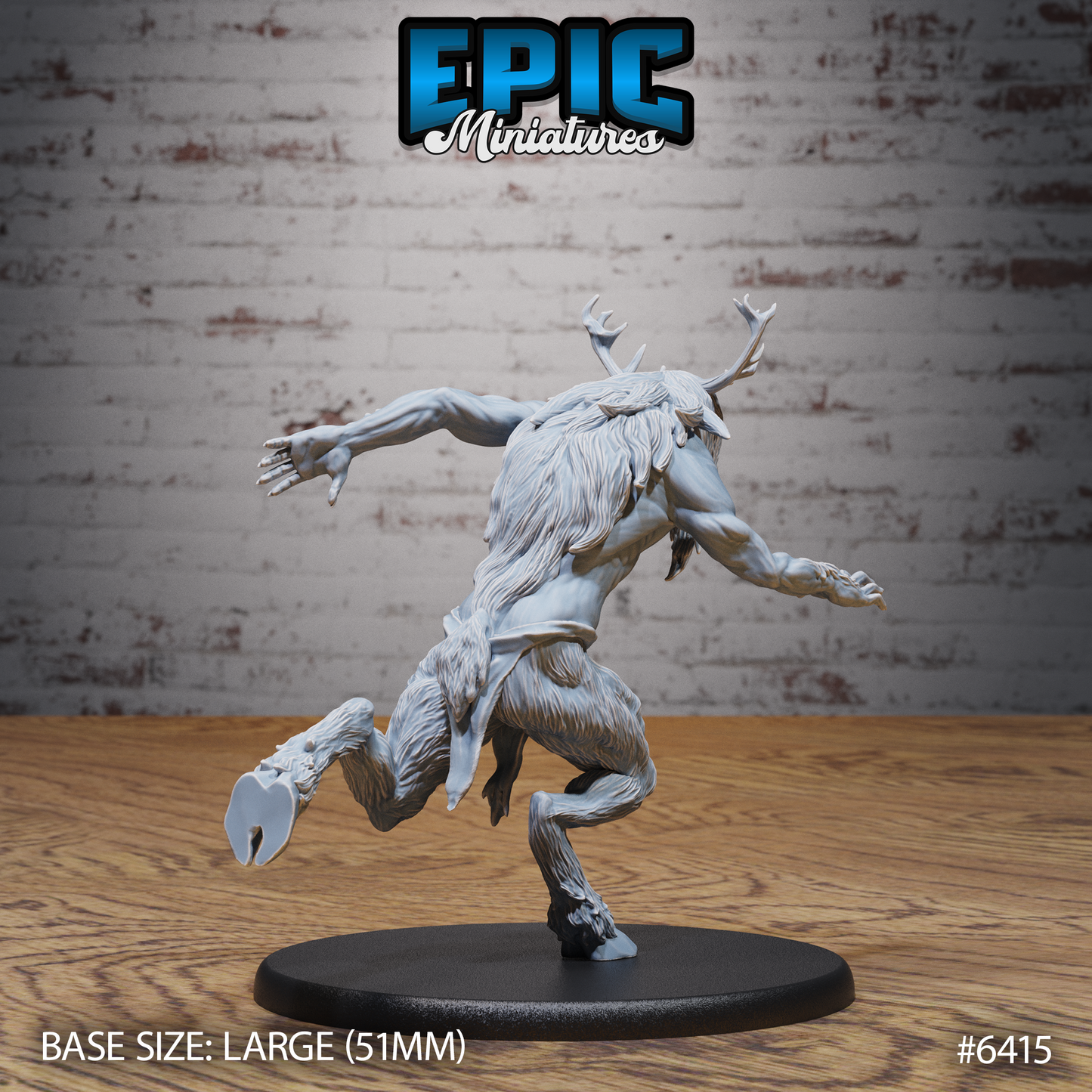 Satyr Half-Giant (3 Variants Available) - Epic Miniatures