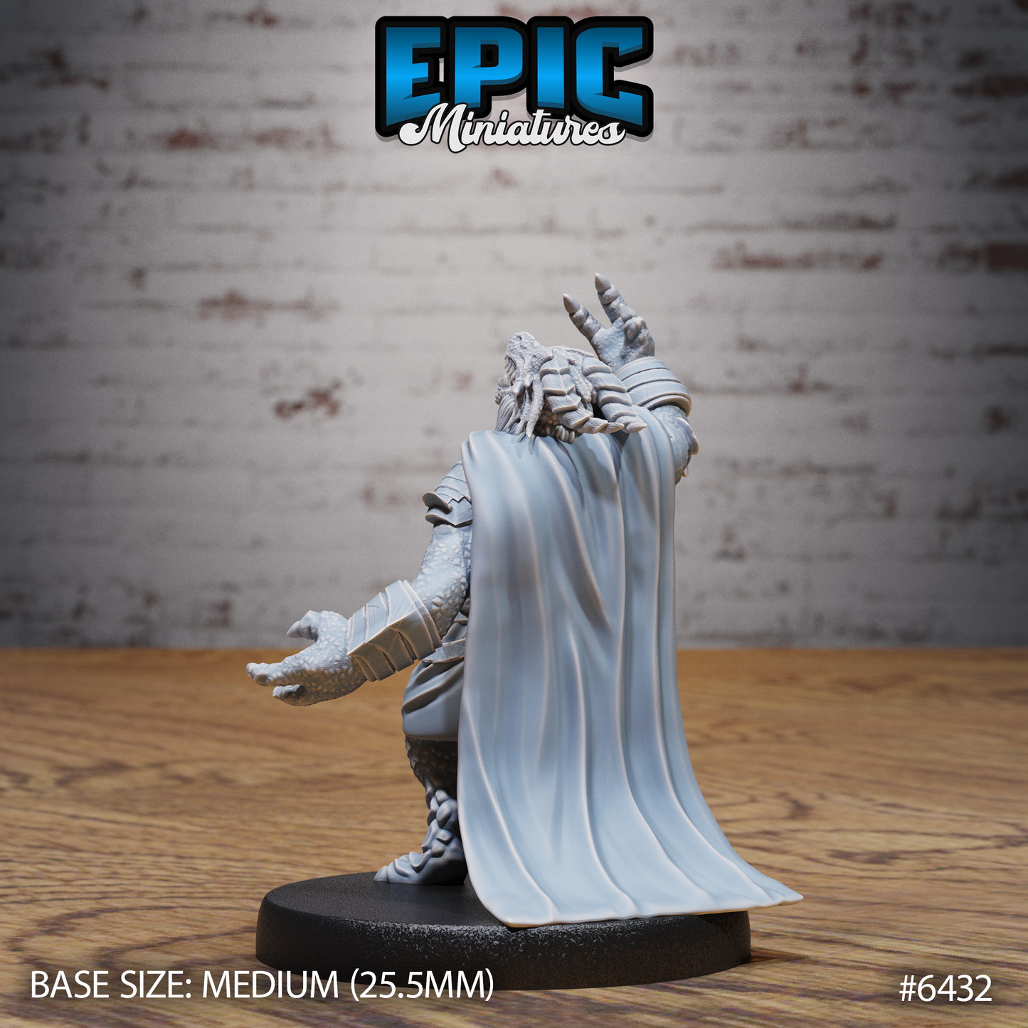 Dragonborn Mage (3 Variants Available) - Epic Miniatures