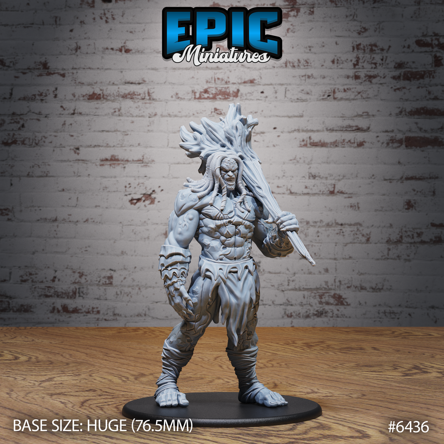 Primal Giant (3 Variants Available) - Epic Miniatures
