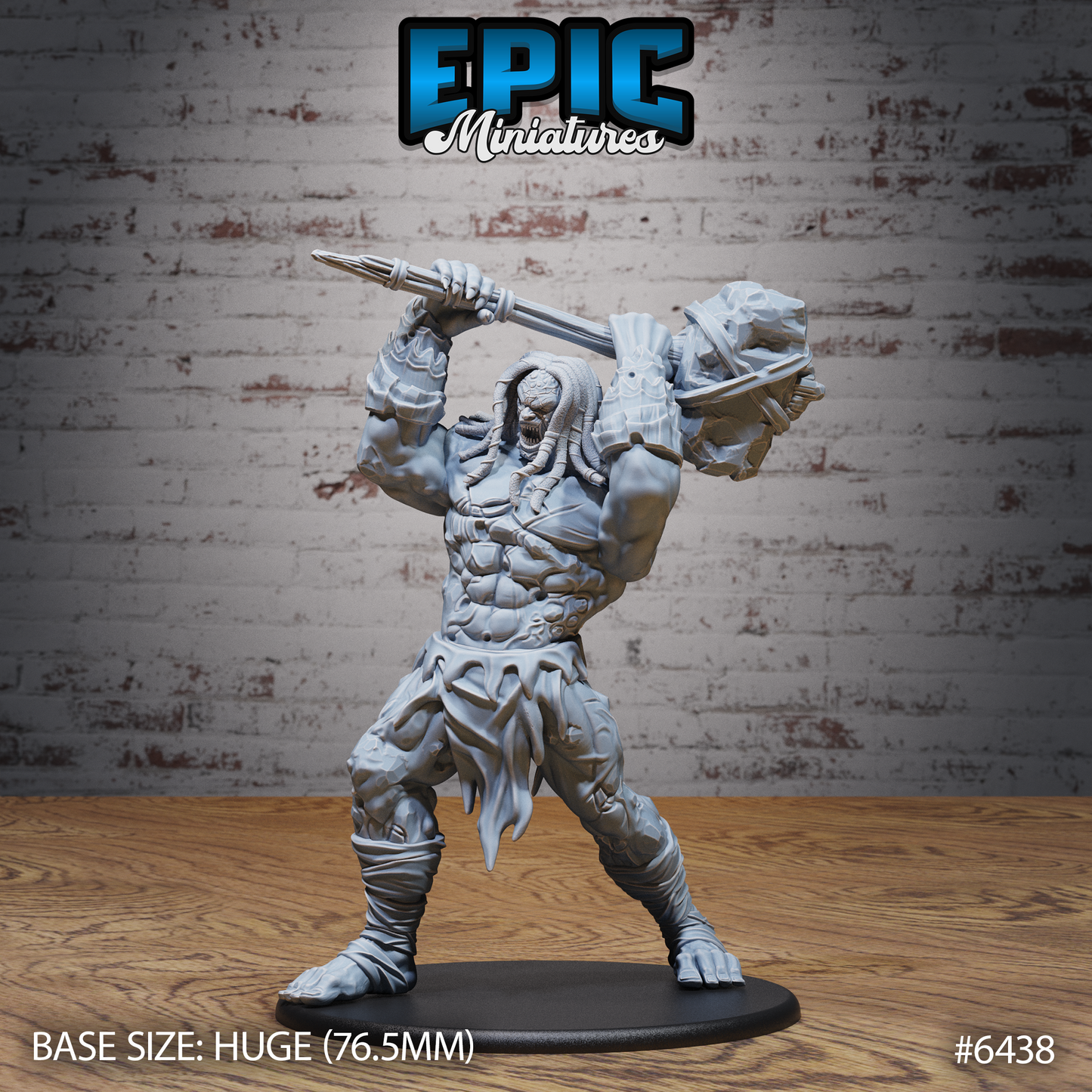 Primal Giant (3 Variants Available) - Epic Miniatures
