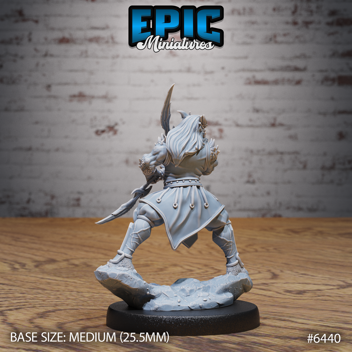 Dragonborn Rogue (3 Variants Available) - Epic Miniatures