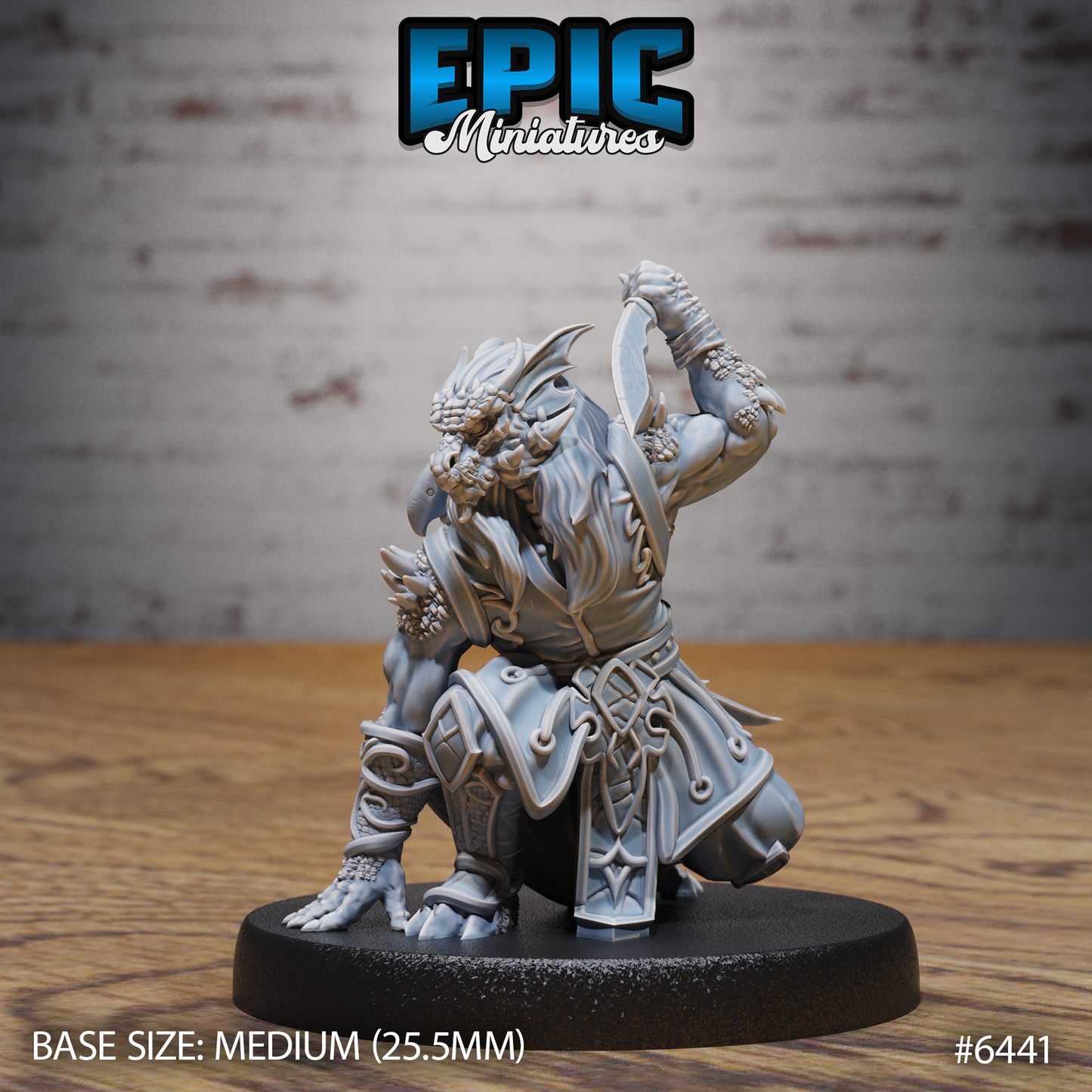 Dragonborn Rogue (3 Variants Available) - Epic Miniatures