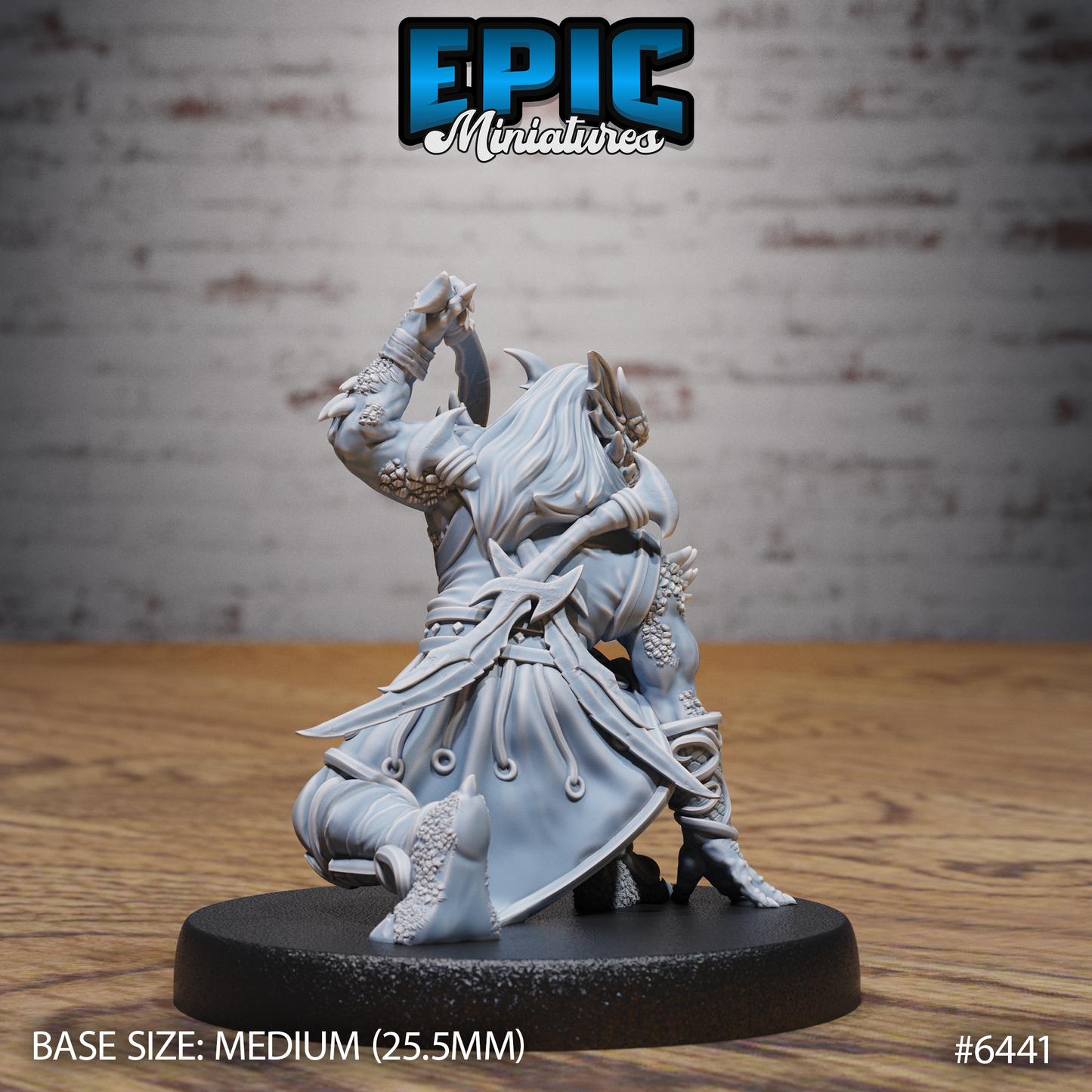 Dragonborn Rogue (3 Variants Available) - Epic Miniatures