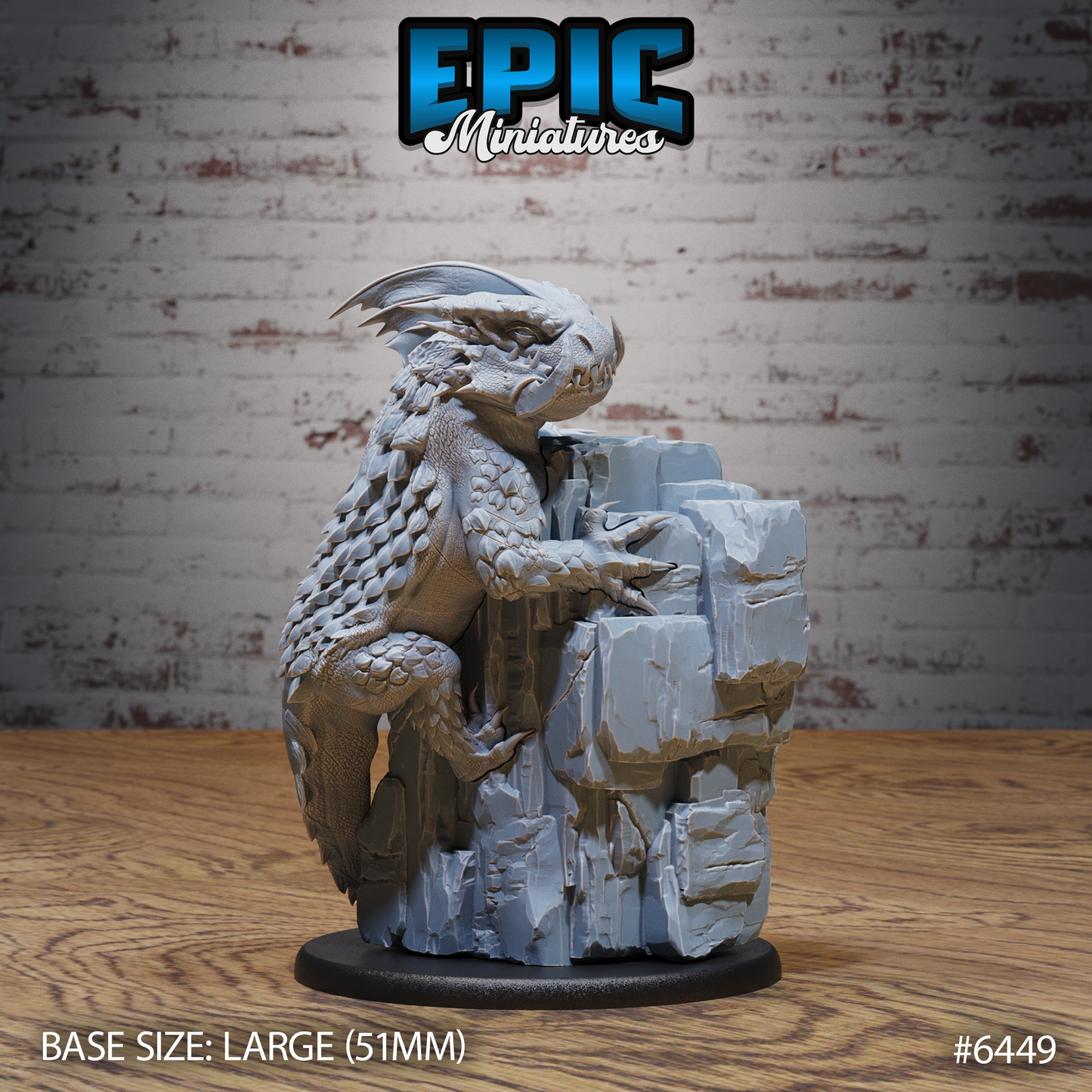 Giant Lizard (3 Variants Available) - Epic Miniatures