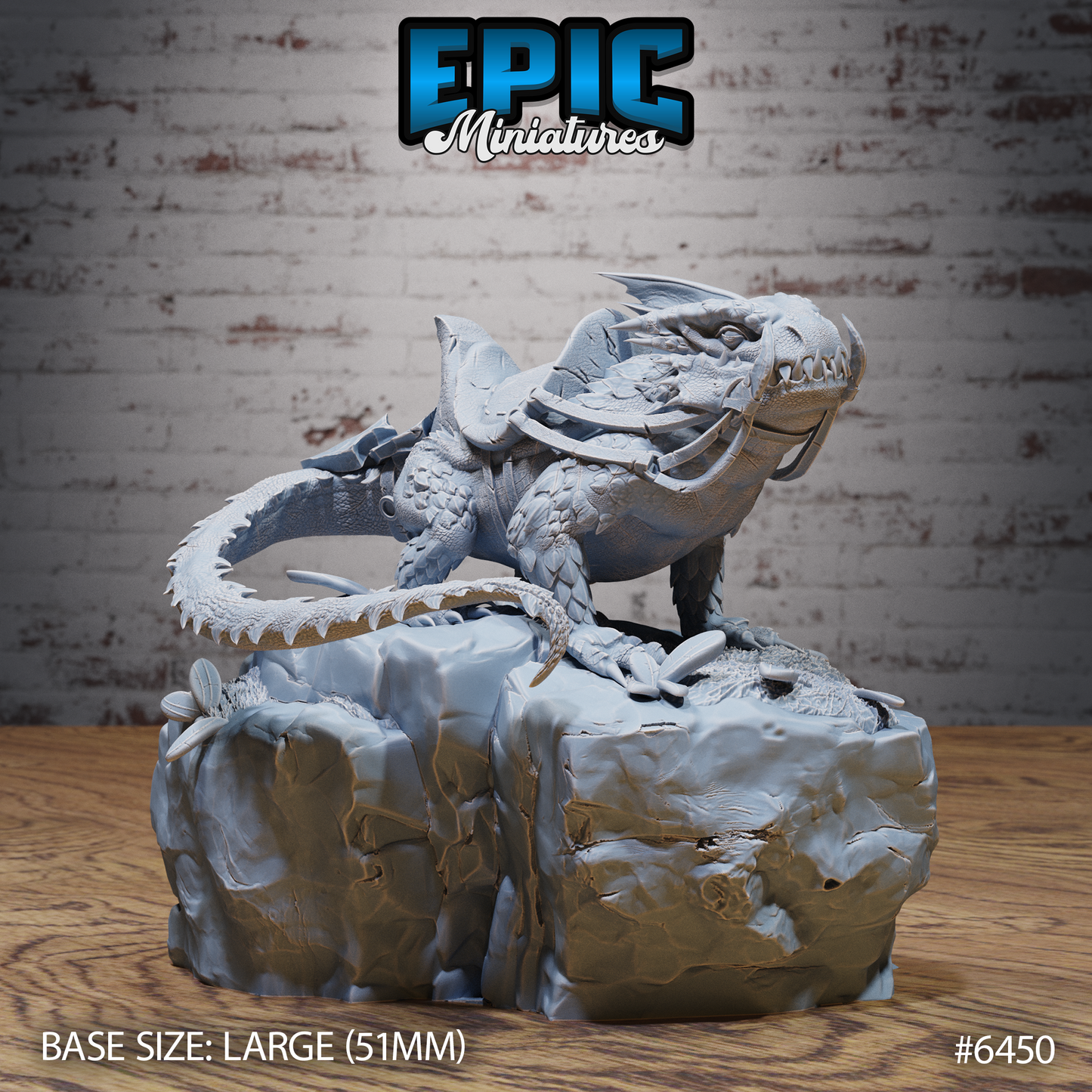 Giant Lizard (3 Variants Available) - Epic Miniatures