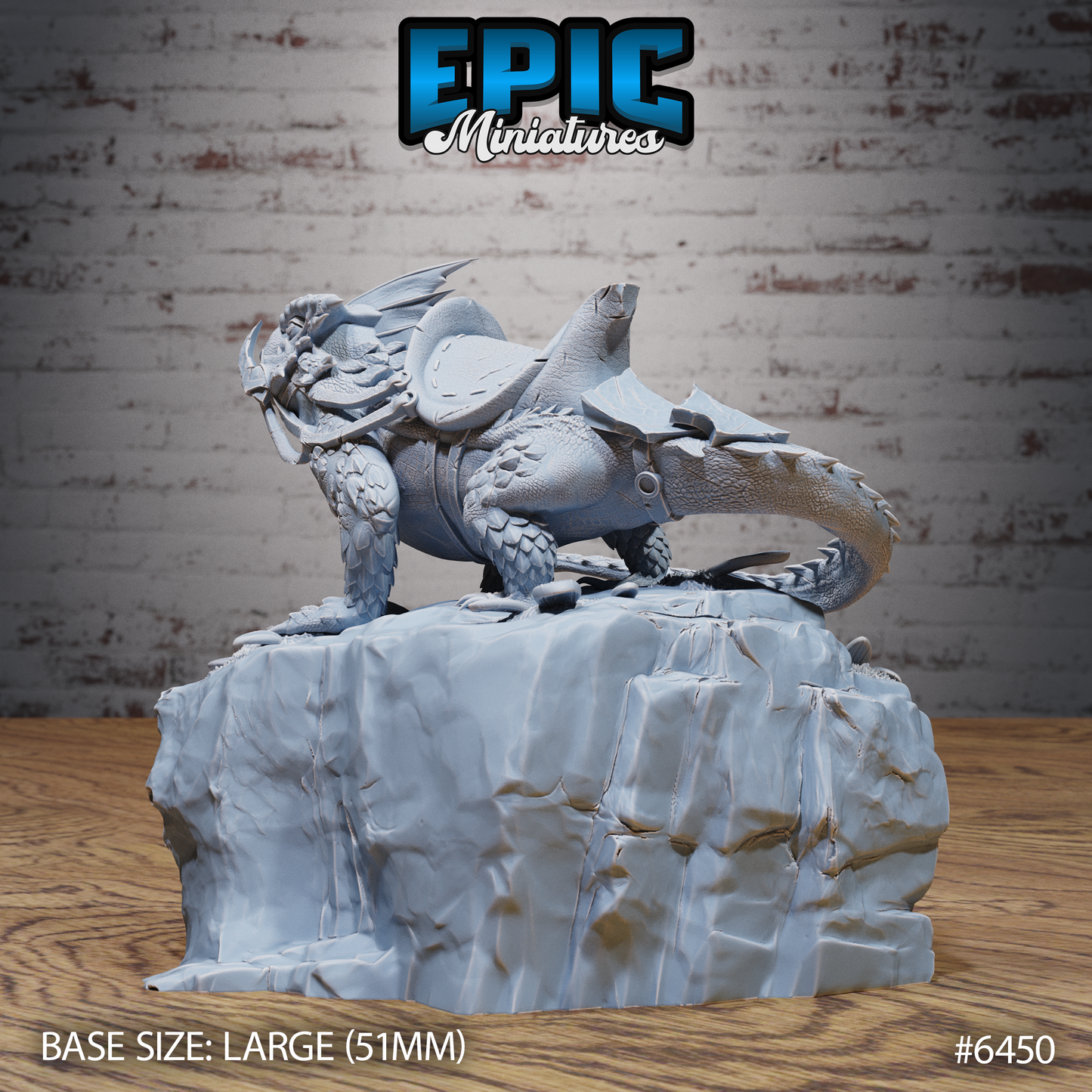 Giant Lizard (3 Variants Available) - Epic Miniatures