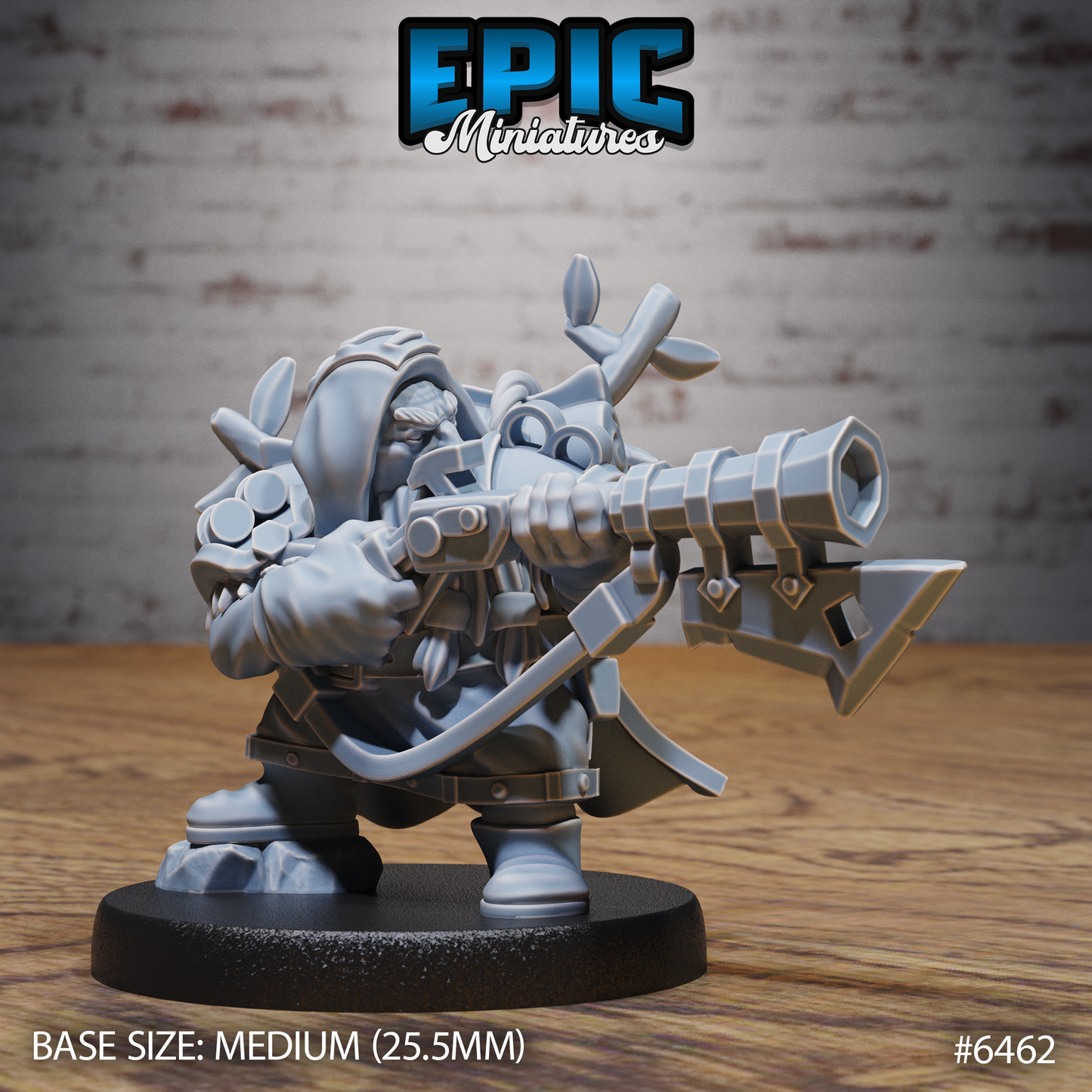 Dwarf Dragon Gunners (3 Variants Available) - Epic Miniatures
