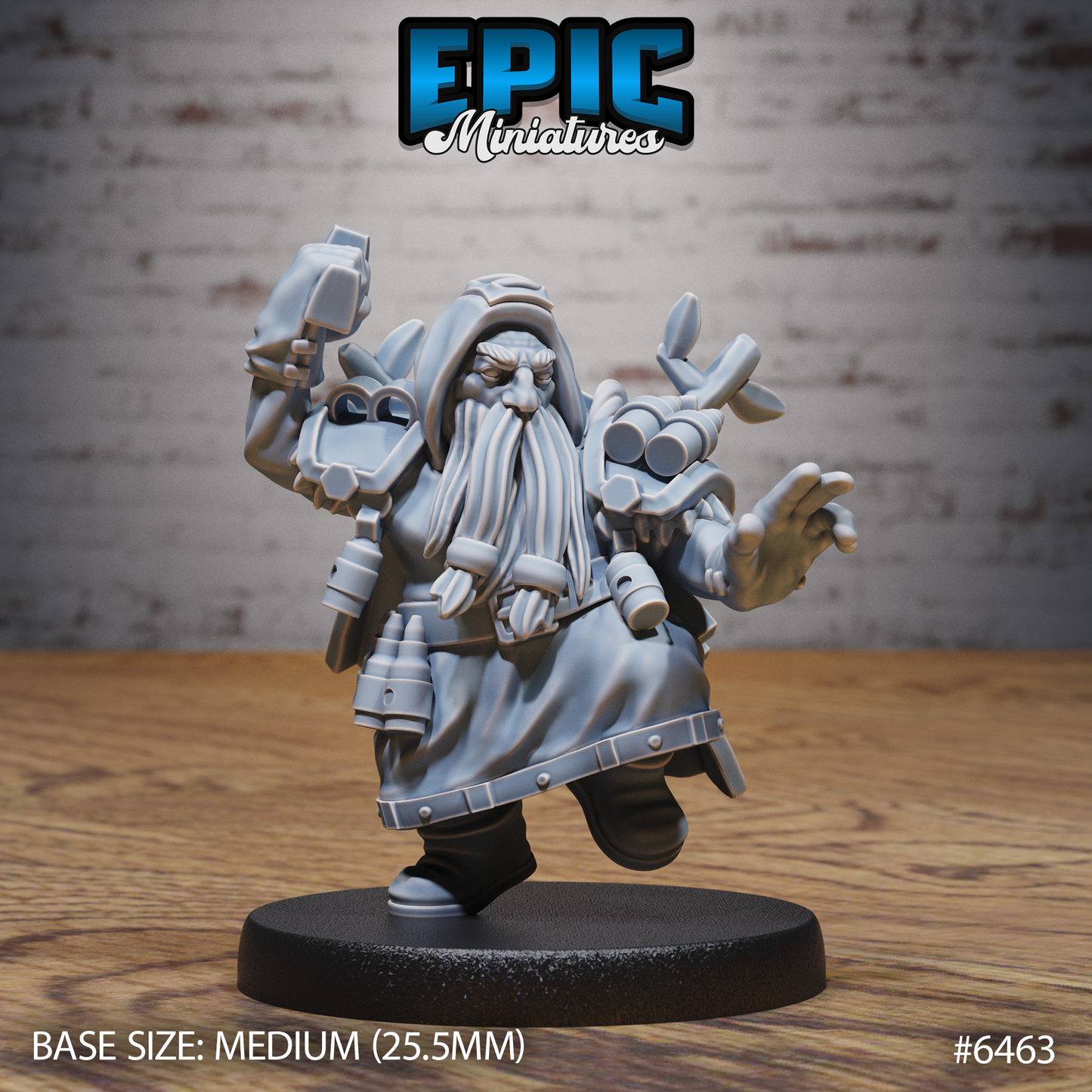 Dwarf Dragon Gunners (3 Variants Available) - Epic Miniatures