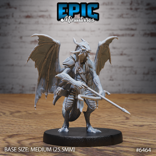 Draconic Demon, Sapphire (3 Variants Available) - Epic Miniatures