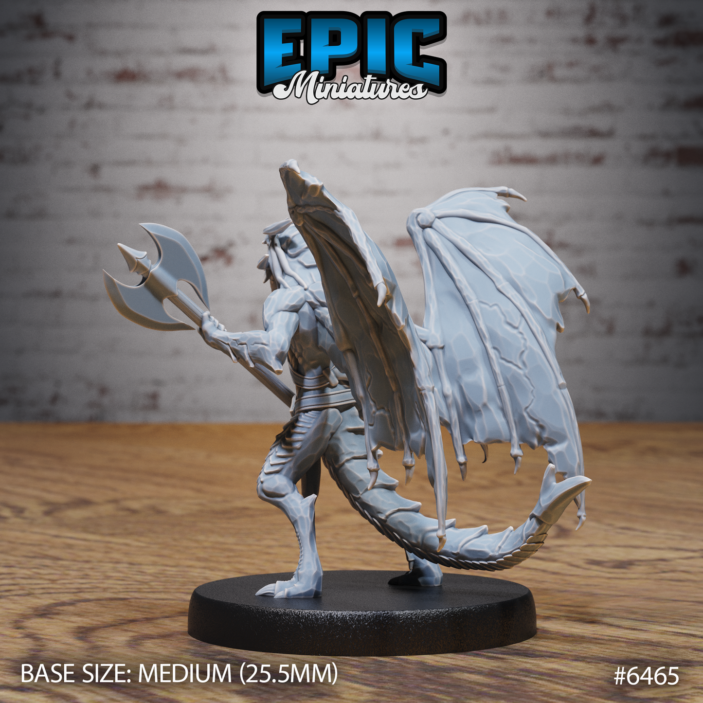 Draconic Demon, Sapphire (3 Variants Available) - Epic Miniatures