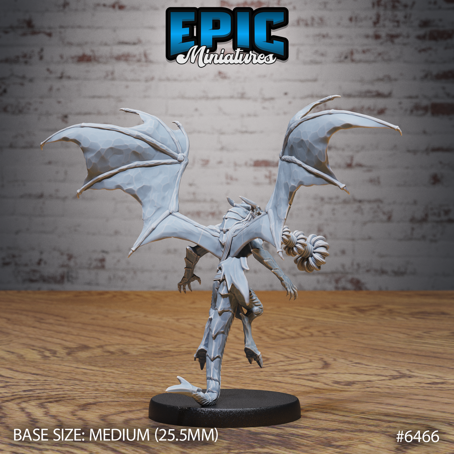 Draconic Demon, Sapphire (3 Variants Available) - Epic Miniatures