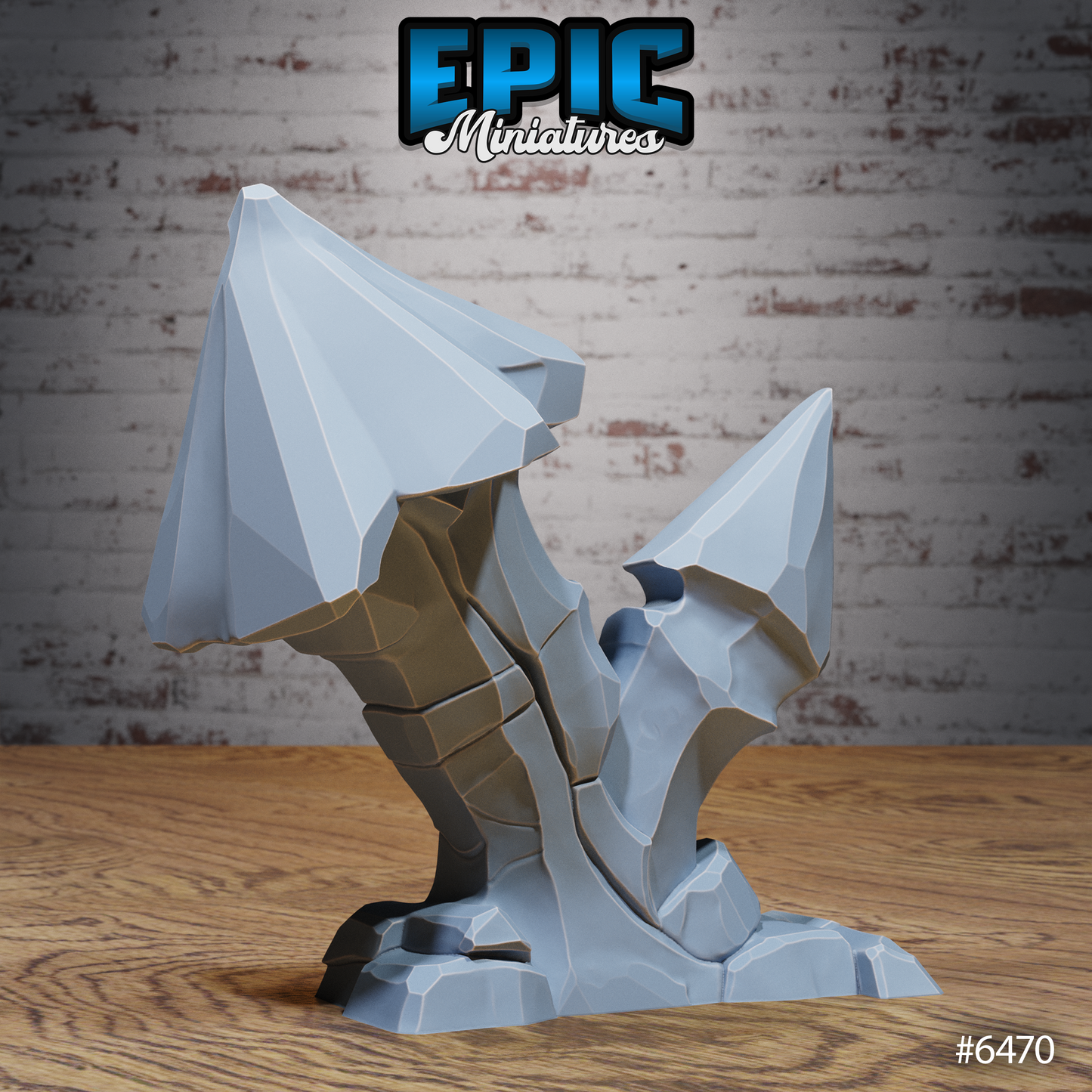 Goblin Camp Scatter Terrain - Totems, Stone Decorations, and Execution Spots (8 Variants Available) - Epic Miniatures