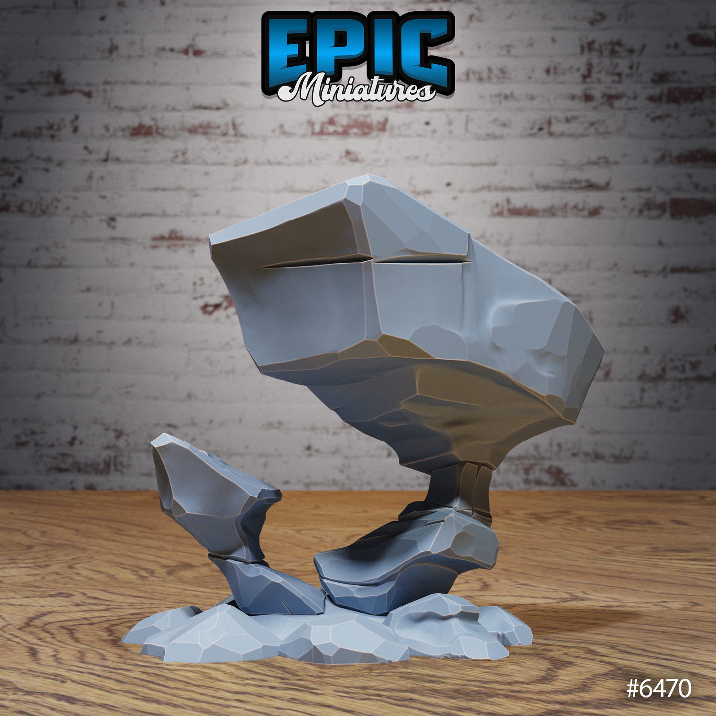 Goblin Camp Scatter Terrain - Totems, Stone Decorations, and Execution Spots (8 Variants Available) - Epic Miniatures