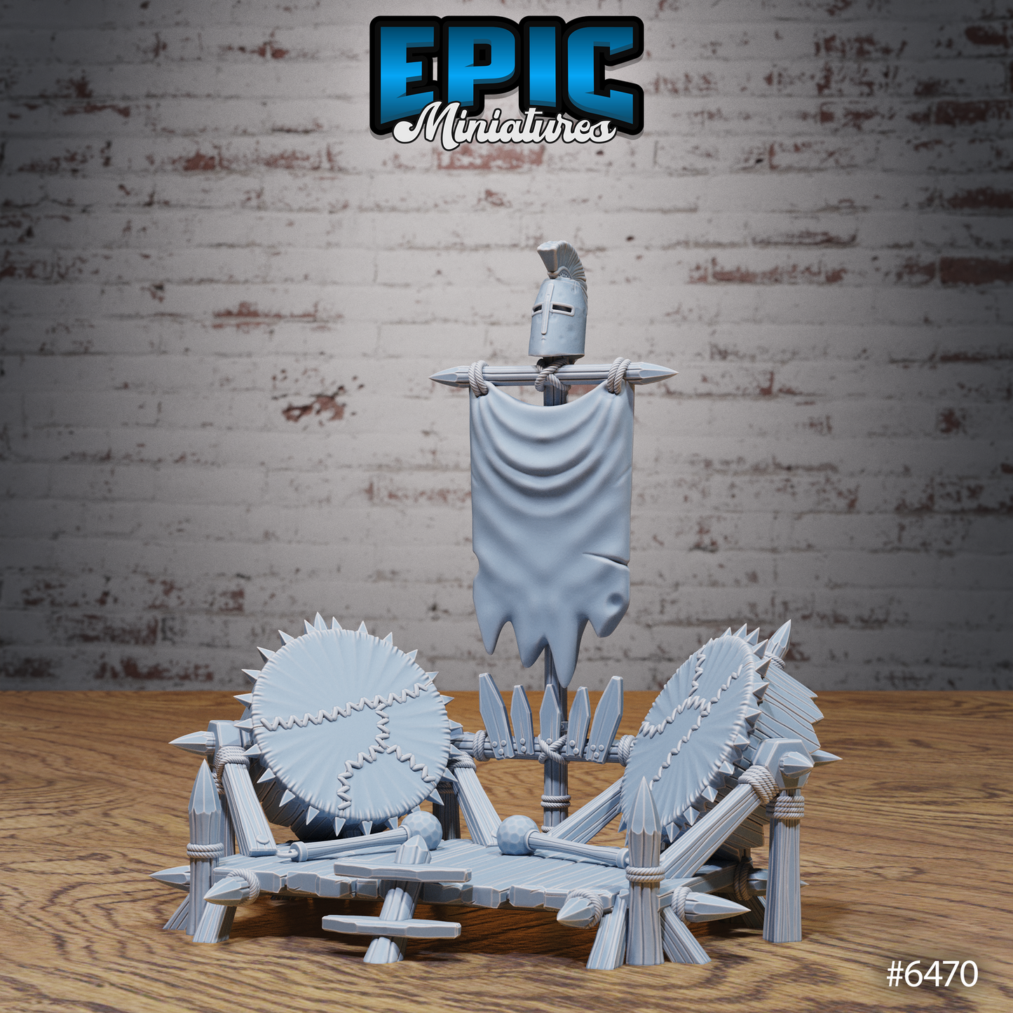 Goblin Camp Scatter Terrain - Campfires, Cooking Bits and Fish Ponds (7 Variants Available) - Epic Miniatures