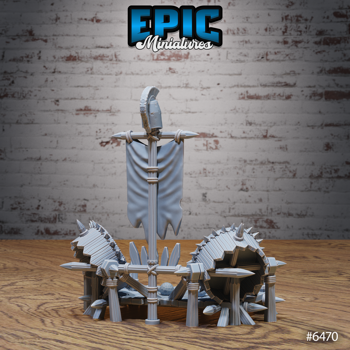 Goblin Camp Scatter Terrain - Campfires, Cooking Bits and Fish Ponds (7 Variants Available) - Epic Miniatures