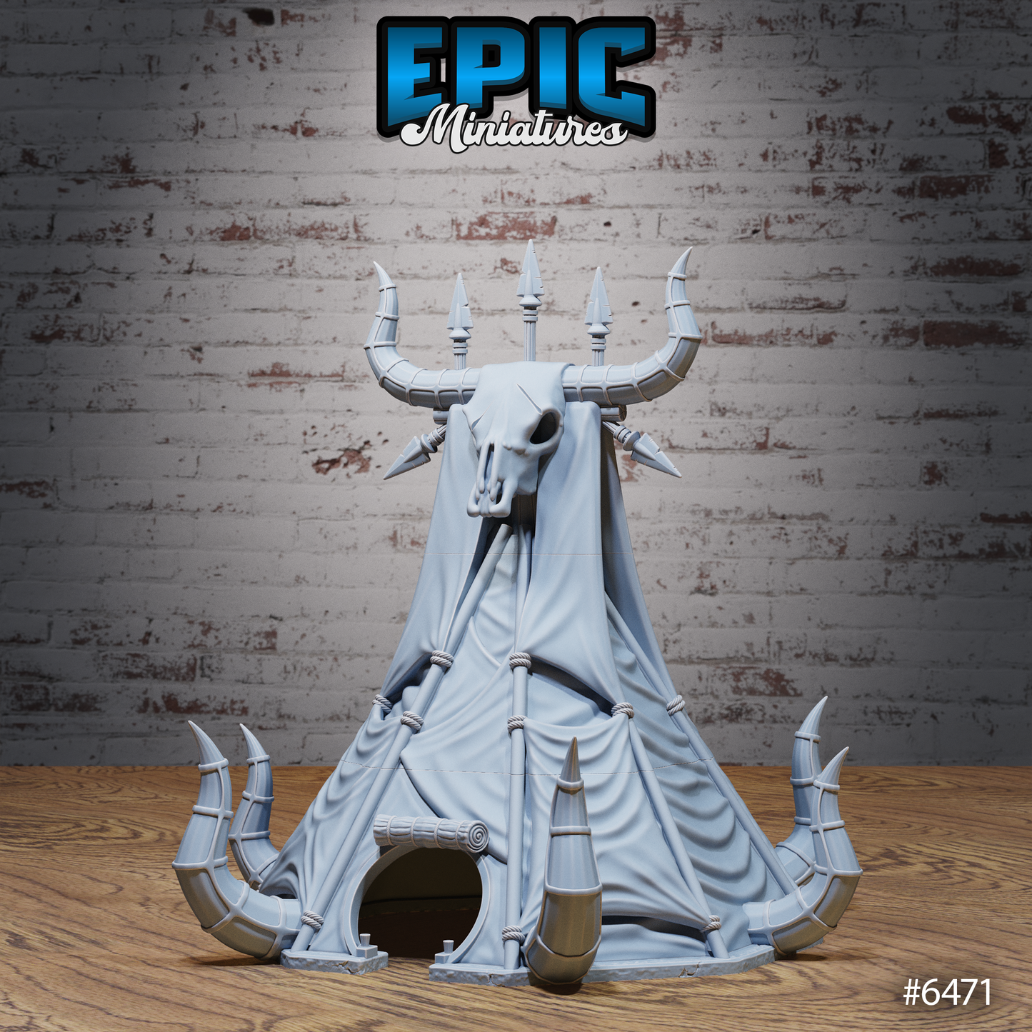 Goblin Camp Tents (5 Variants Available) - Epic Miniatures