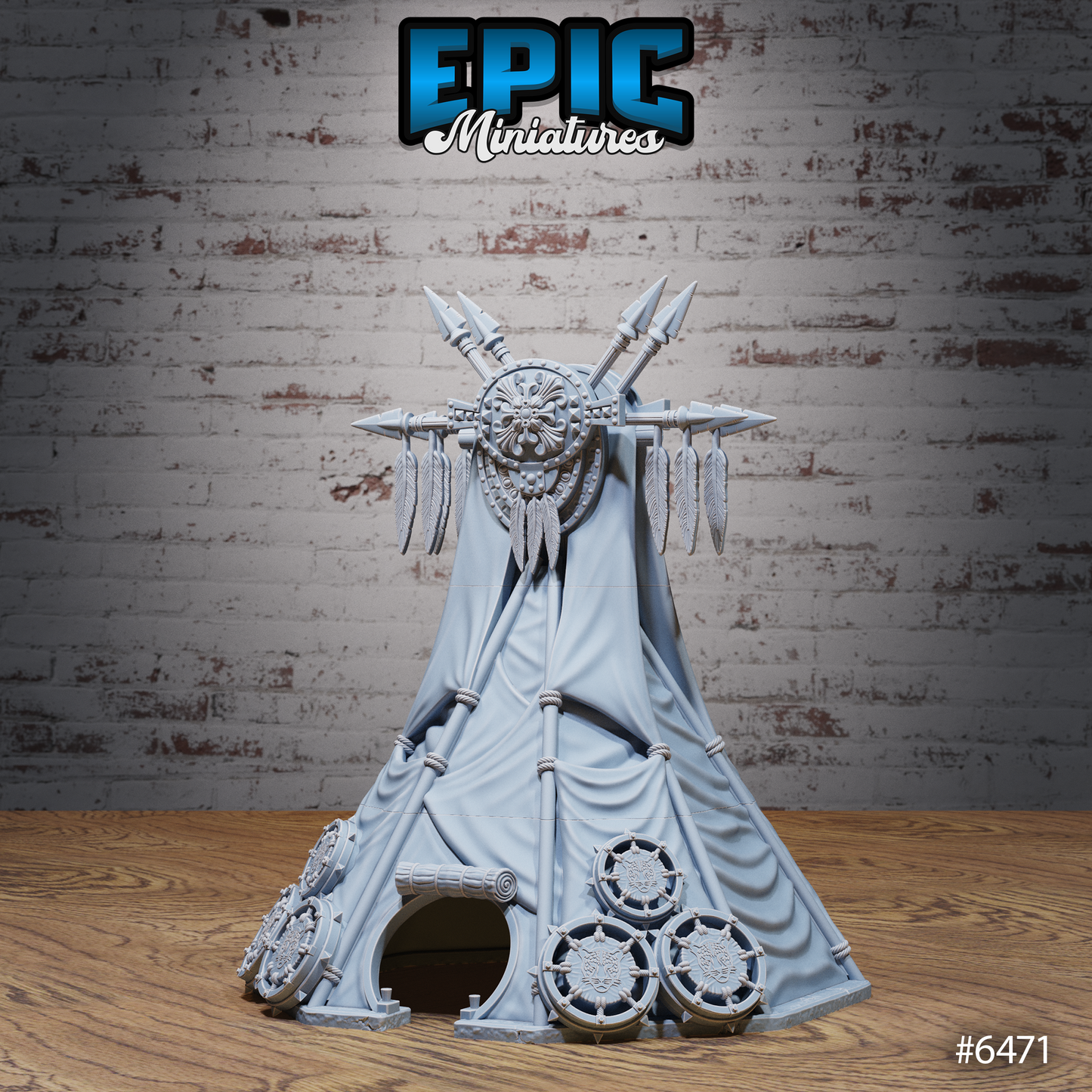 Goblin Camp Tents (5 Variants Available) - Epic Miniatures