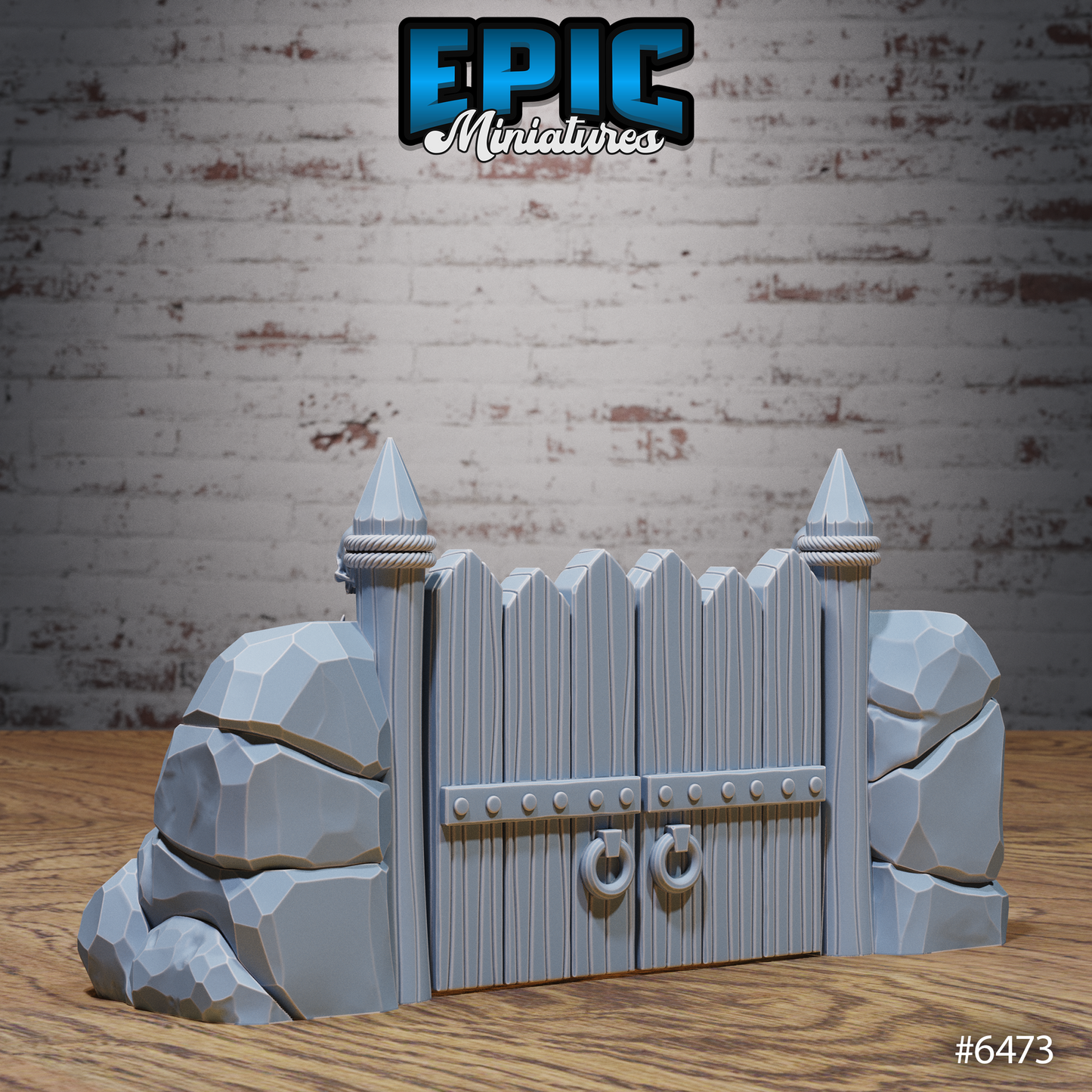 Goblin Outpost and Camp Gates (2 Variants Available) - Epic Miniatures