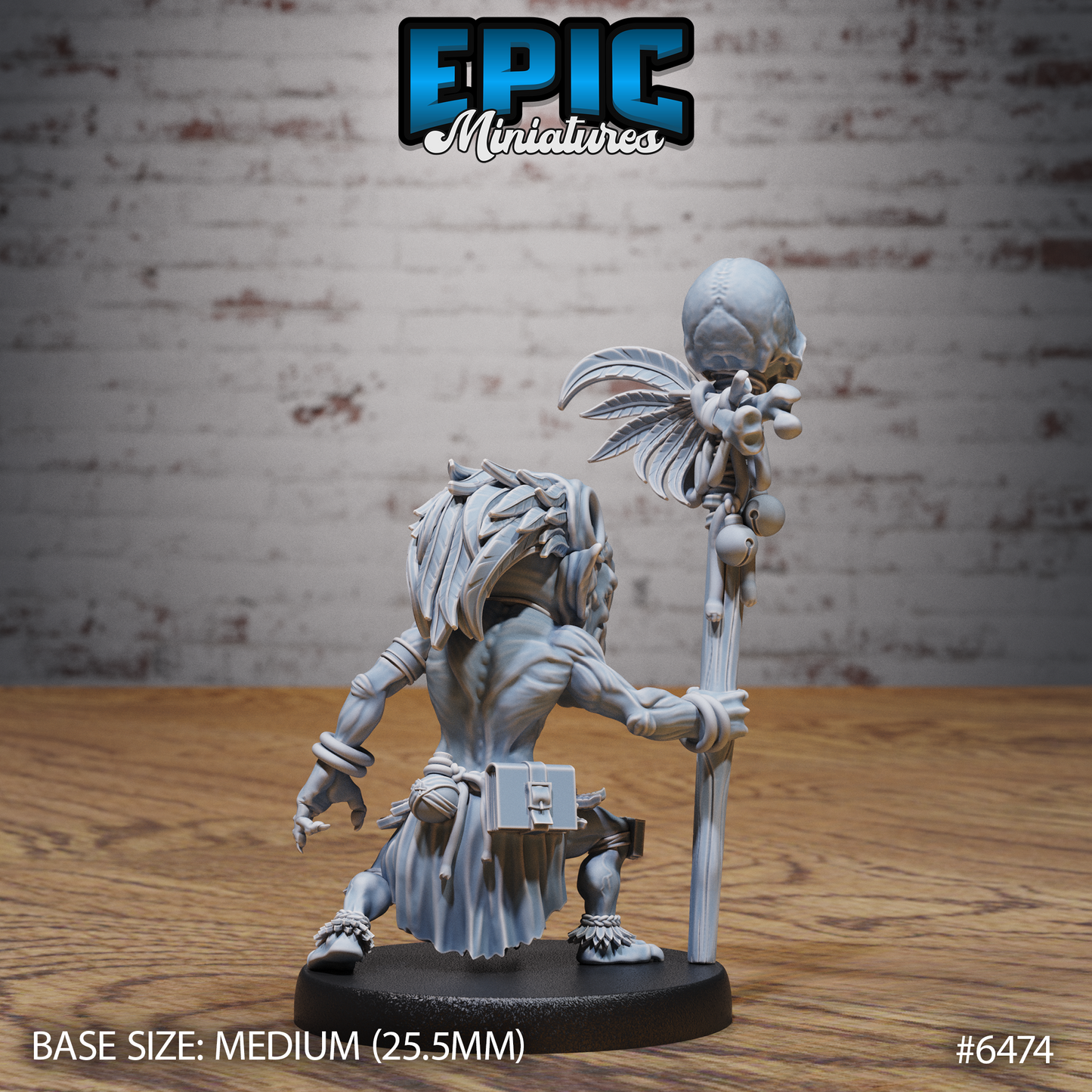 Shaman Goblins (4 Variants Available) - Epic Miniatures