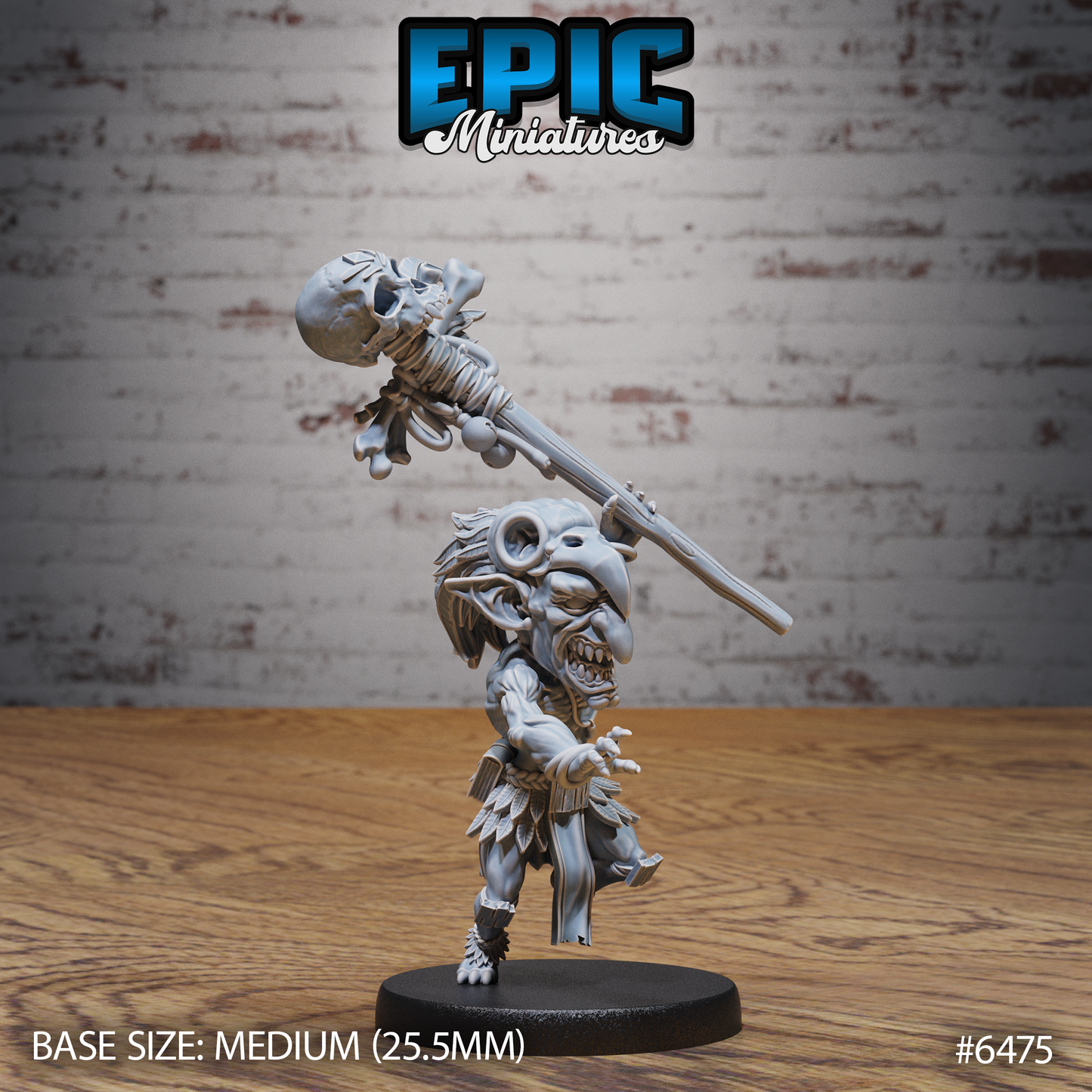 Shaman Goblins (4 Variants Available) - Epic Miniatures