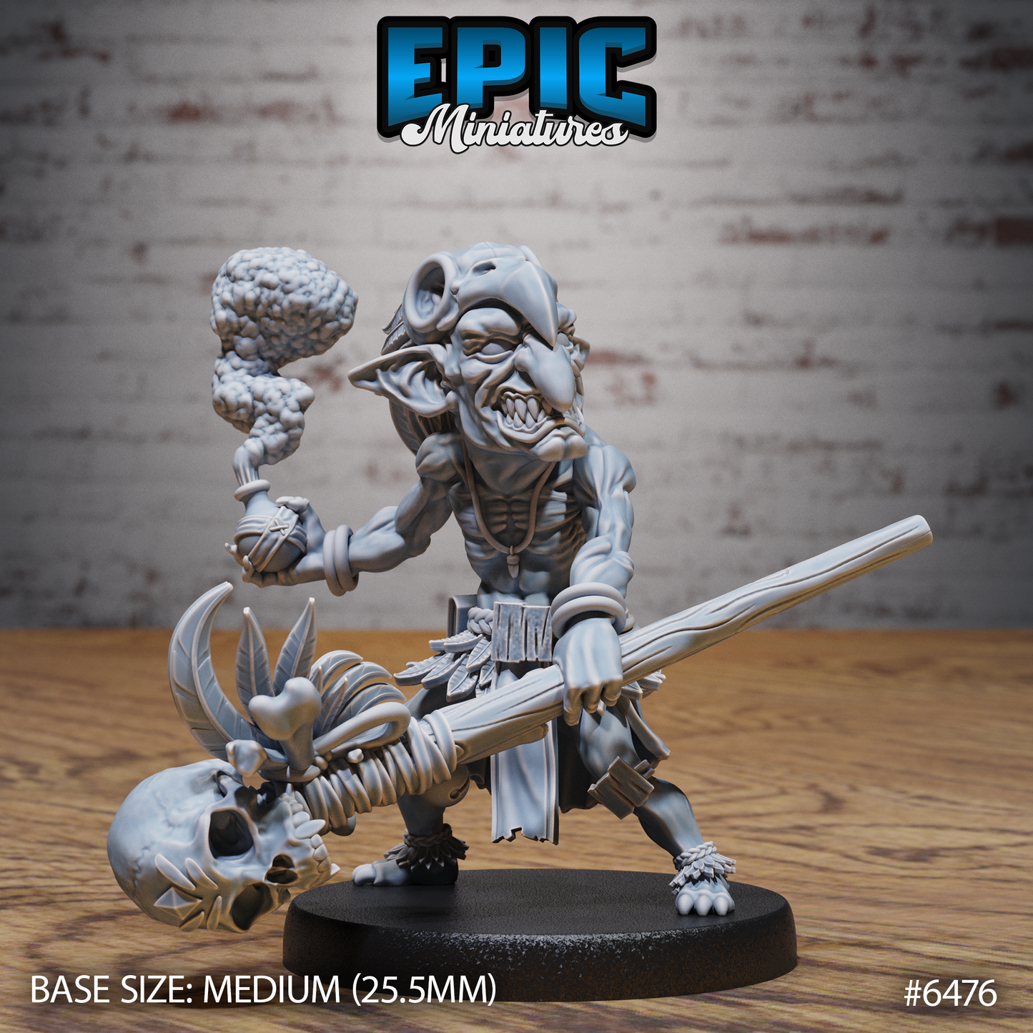 Shaman Goblins (4 Variants Available) - Epic Miniatures