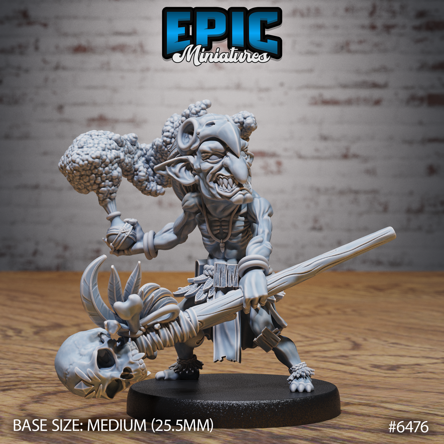 Shaman Goblins (4 Variants Available) - Epic Miniatures