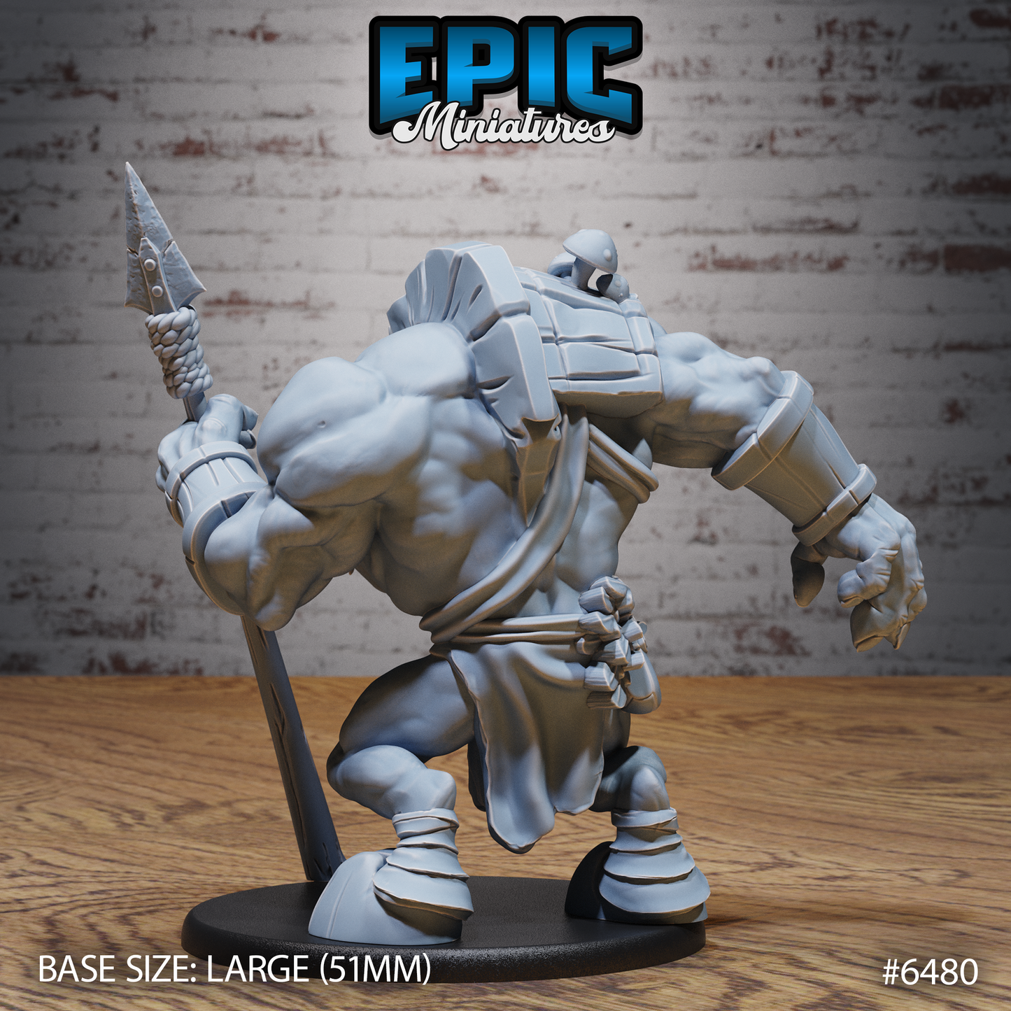 Pig Ogre (3 Variants Available) - Epic Miniatures