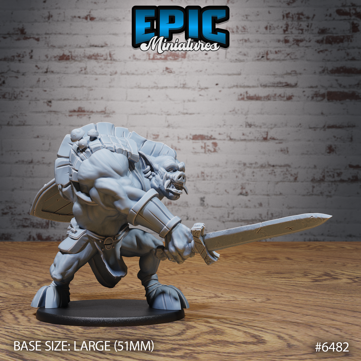 Pig Ogre (3 Variants Available) - Epic Miniatures