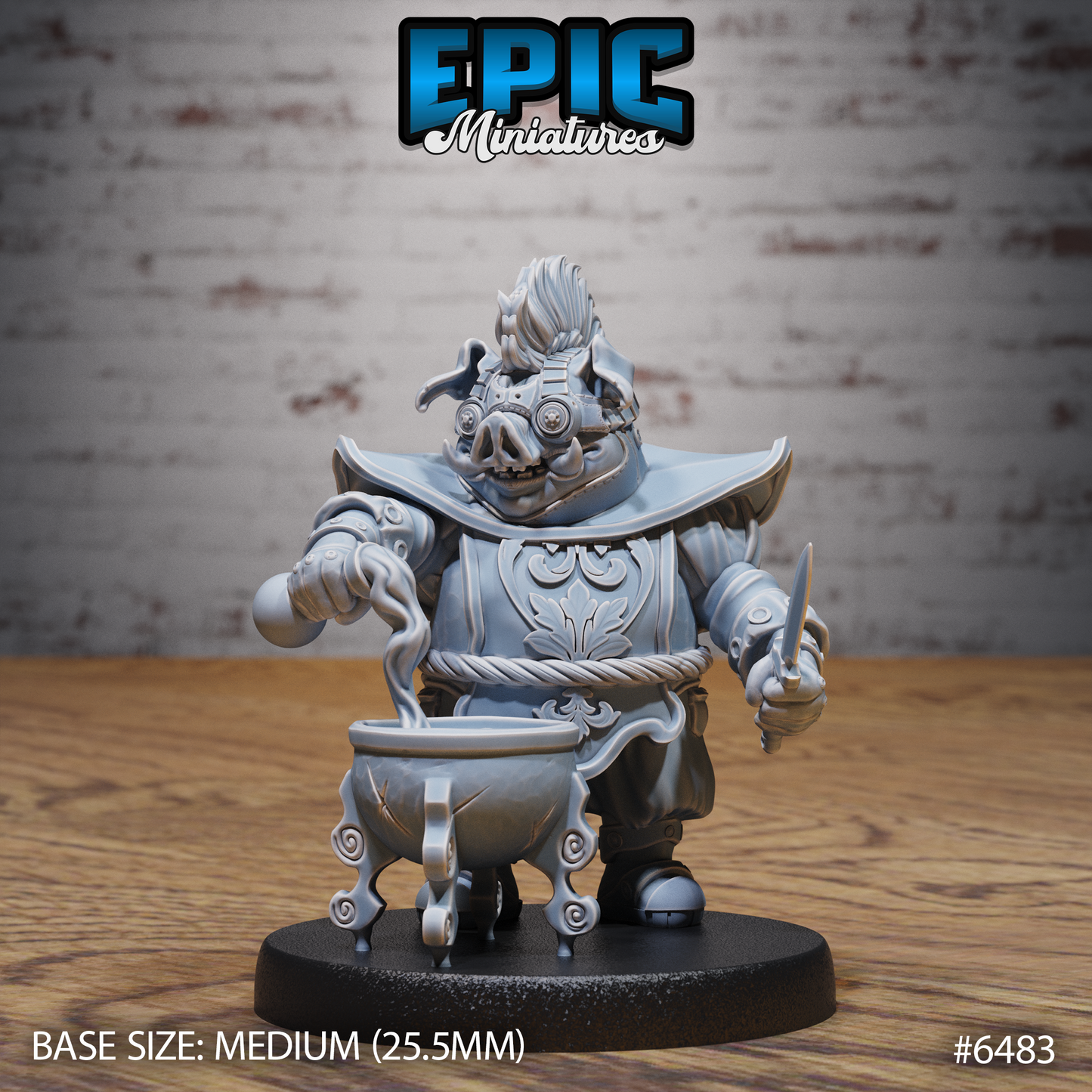 Alchemist Pig (3 Variants Available) - Epic Miniatures