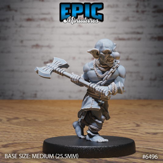 Goblin Tribe, Set 6 (3 Variants Available) - Epic Miniatures