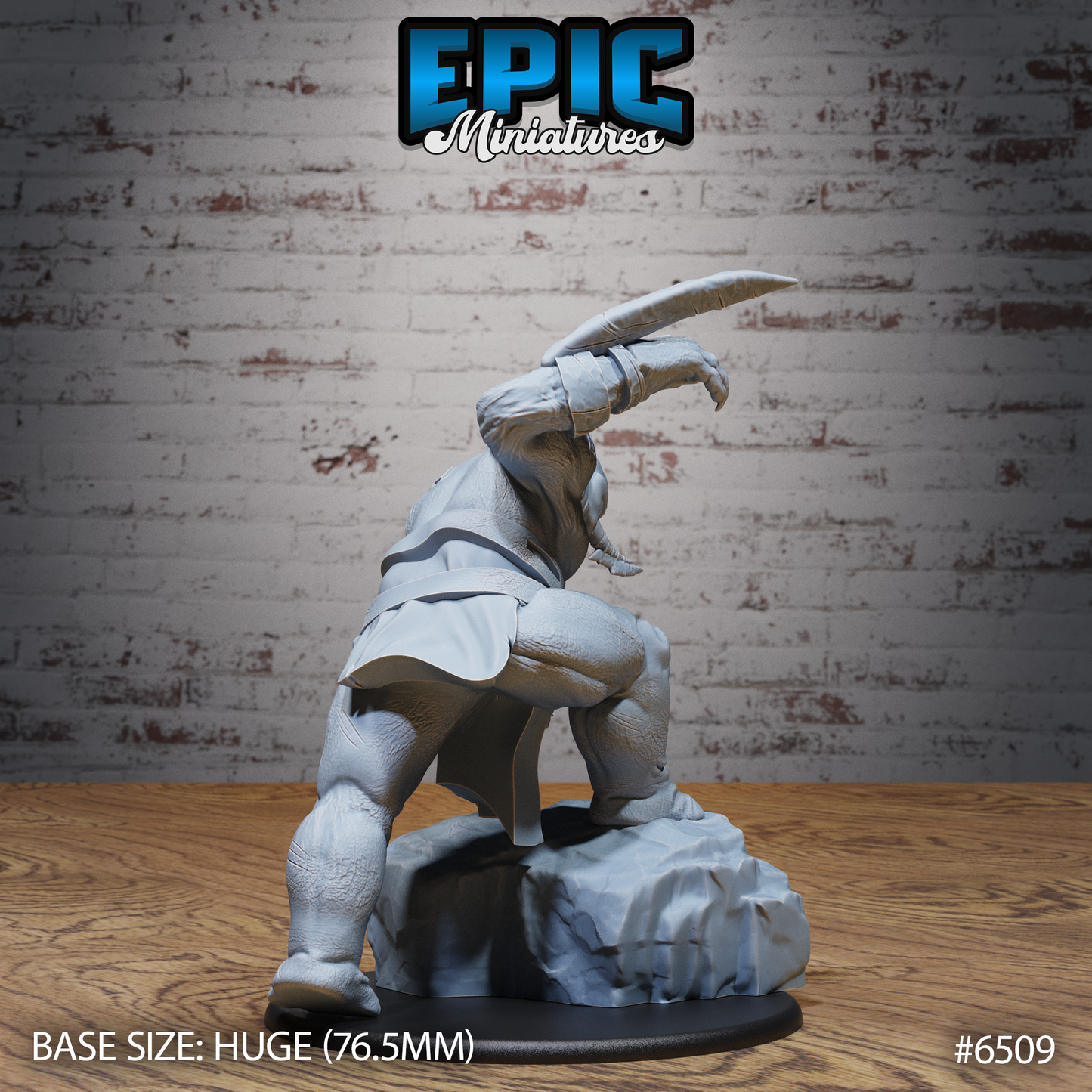 Tamed Troll (3 Variants Available) - Epic Miniatures