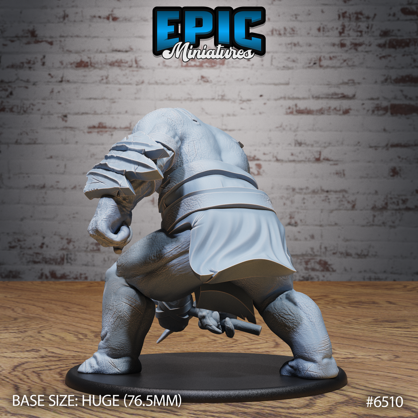 Tamed Troll (3 Variants Available) - Epic Miniatures