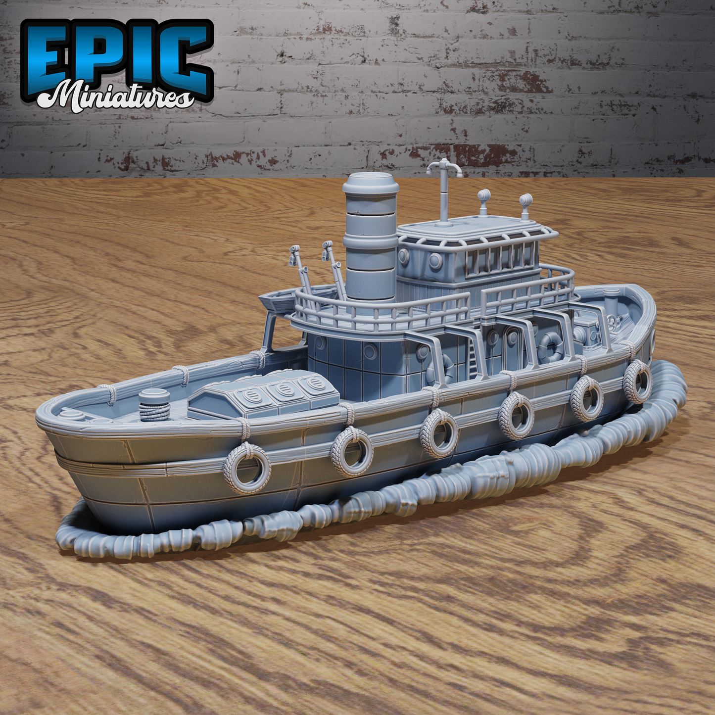 Steam Tug Boat - Epic Miniatures