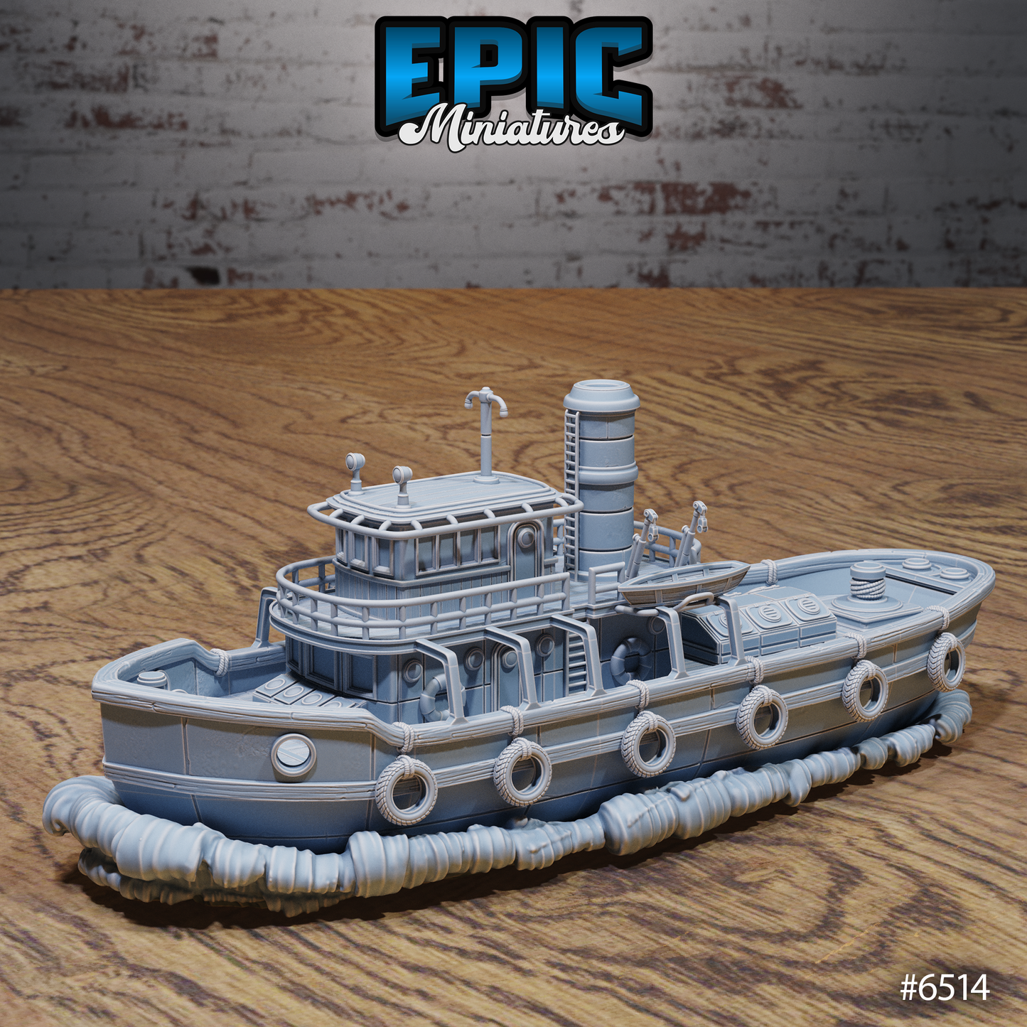 Steam Tug Boat - Epic Miniatures