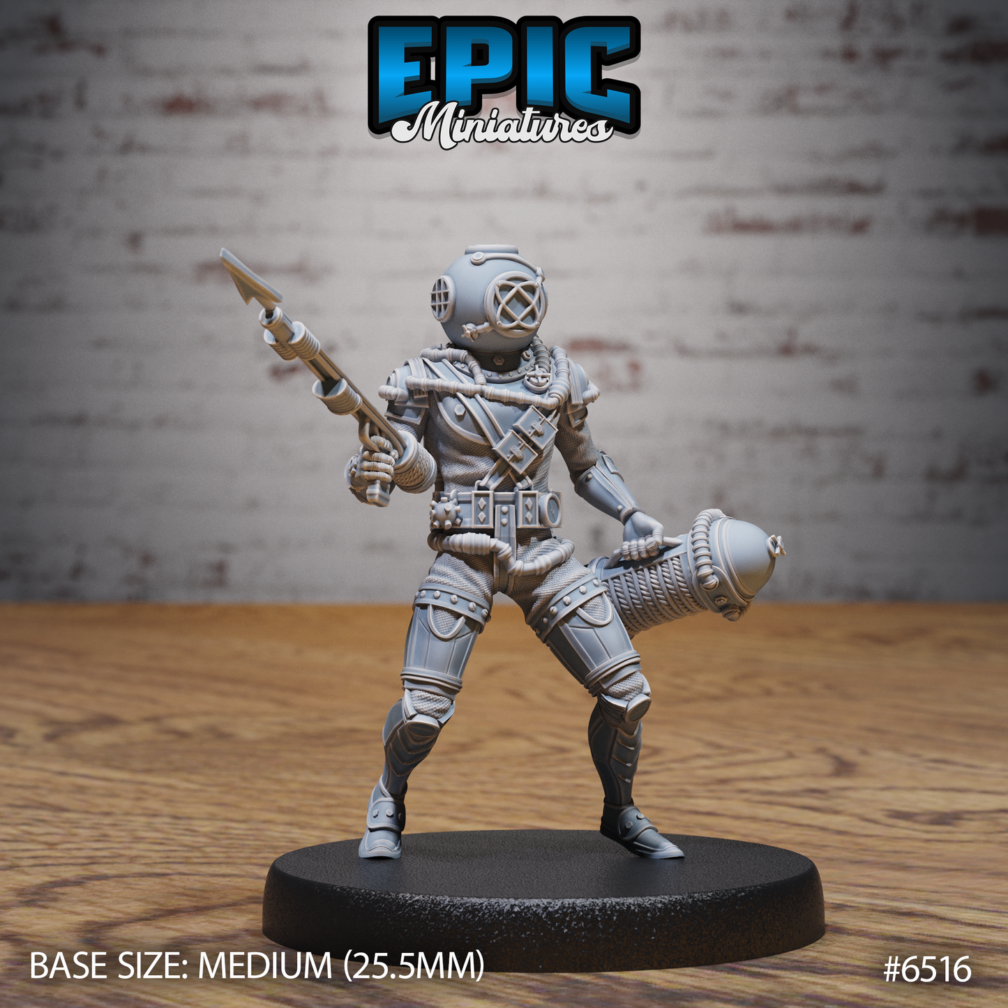 Treasure Diver (3 Variants Available) - Epic Miniatures